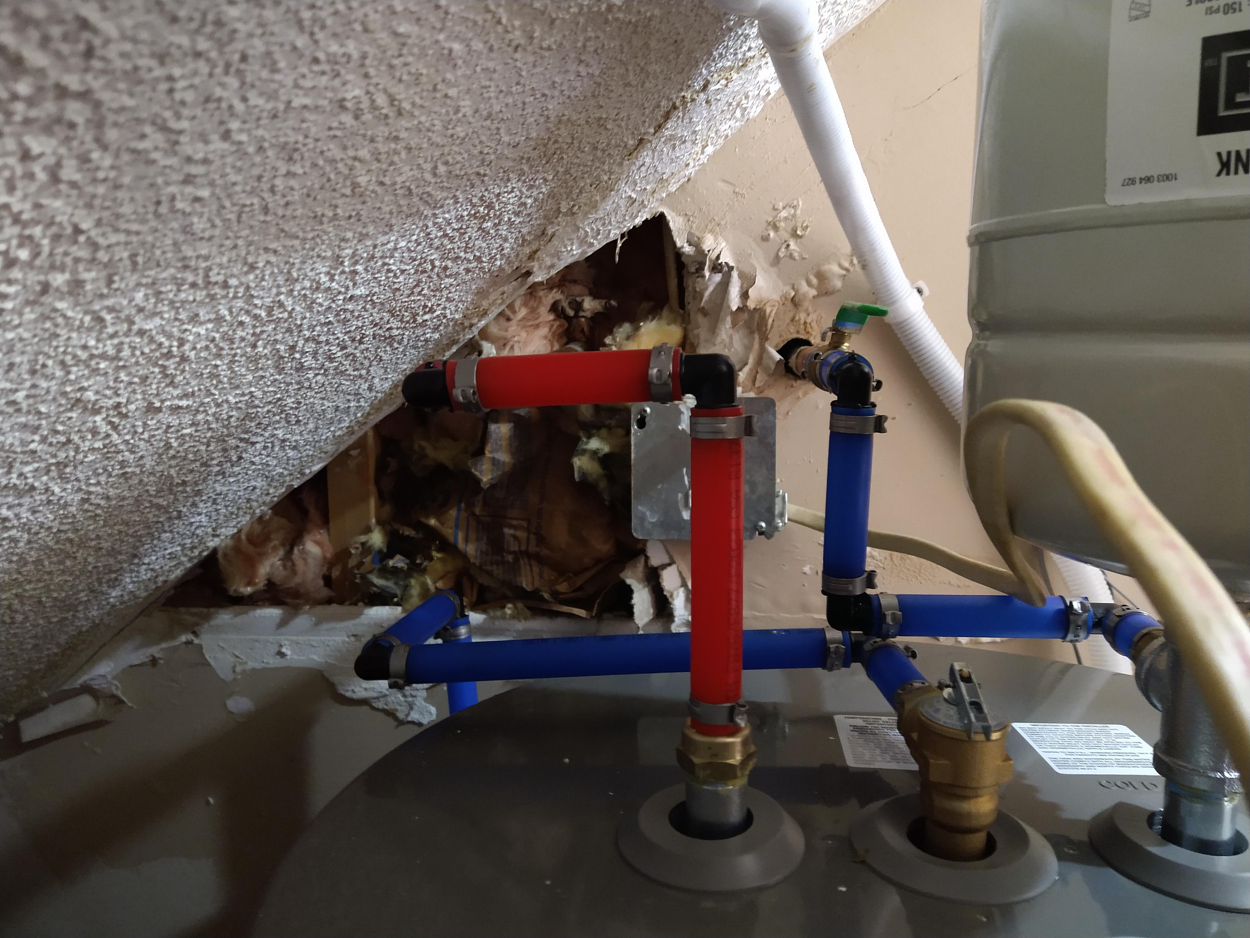 New installation, not my work. I was at house for other work, and saw