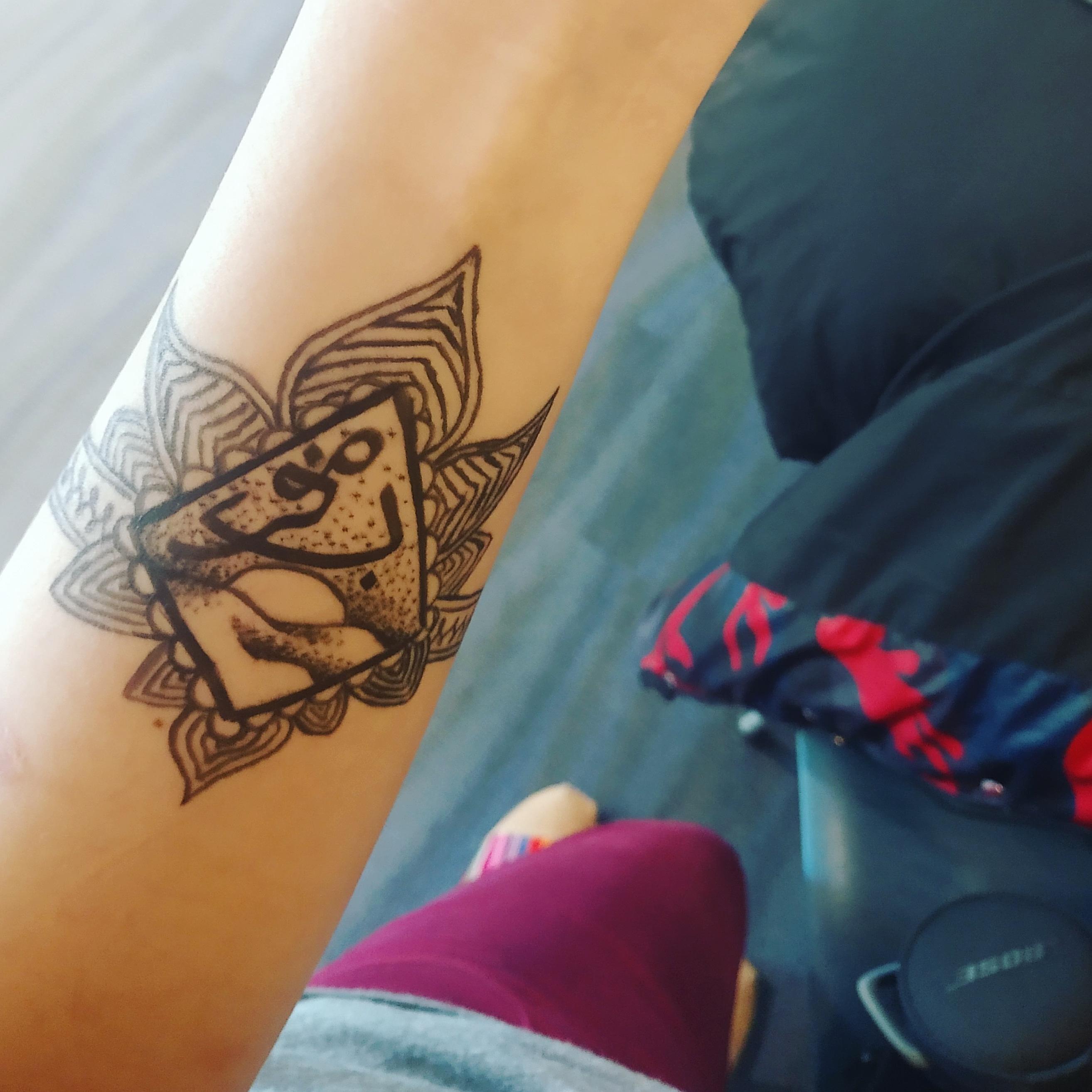 I've been working on a tattoo design to get when I study