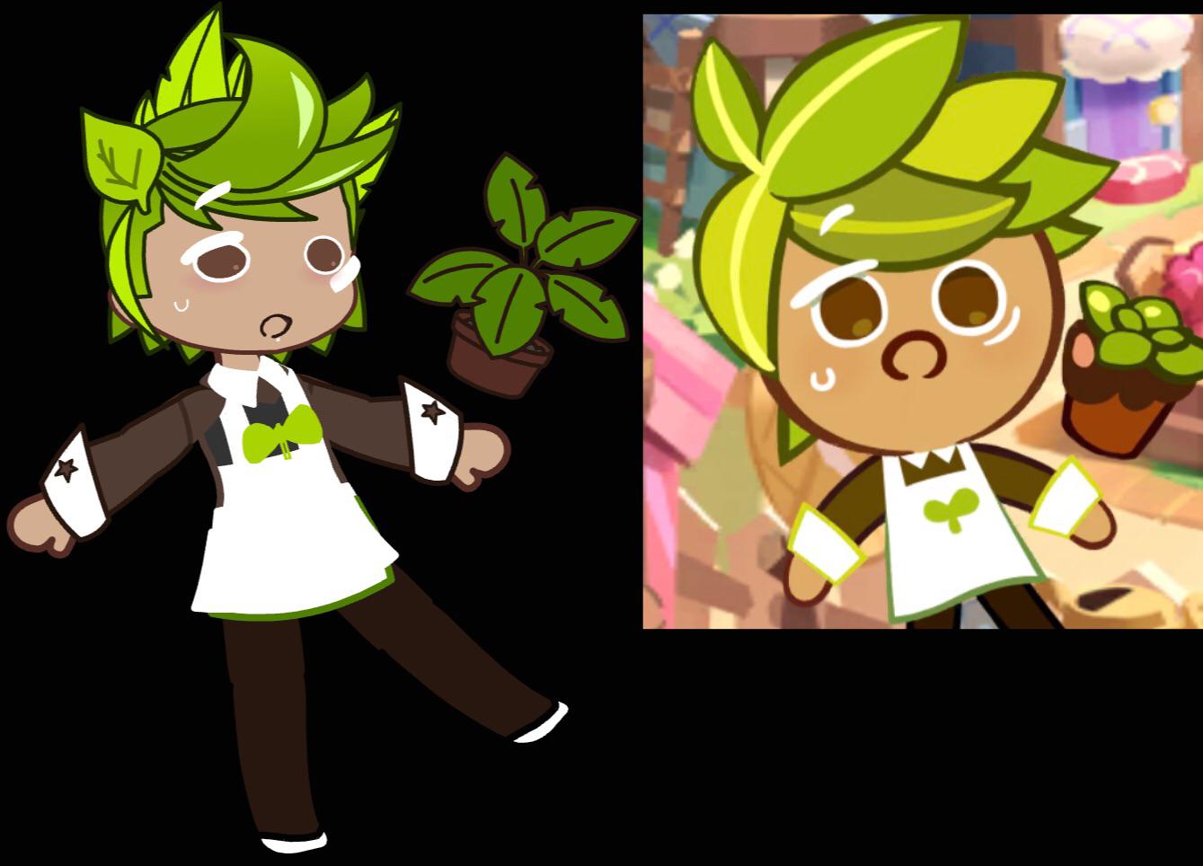 i like you, have herb cookie