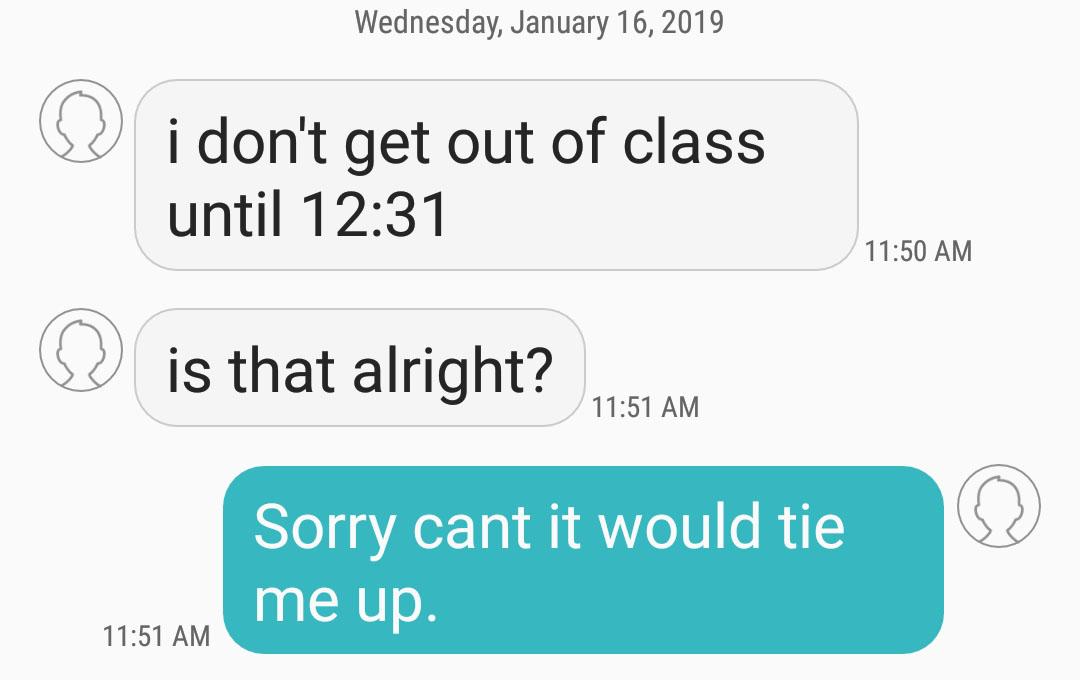 Panda Express, now a partner, I would be in and out. 3 seconds after it