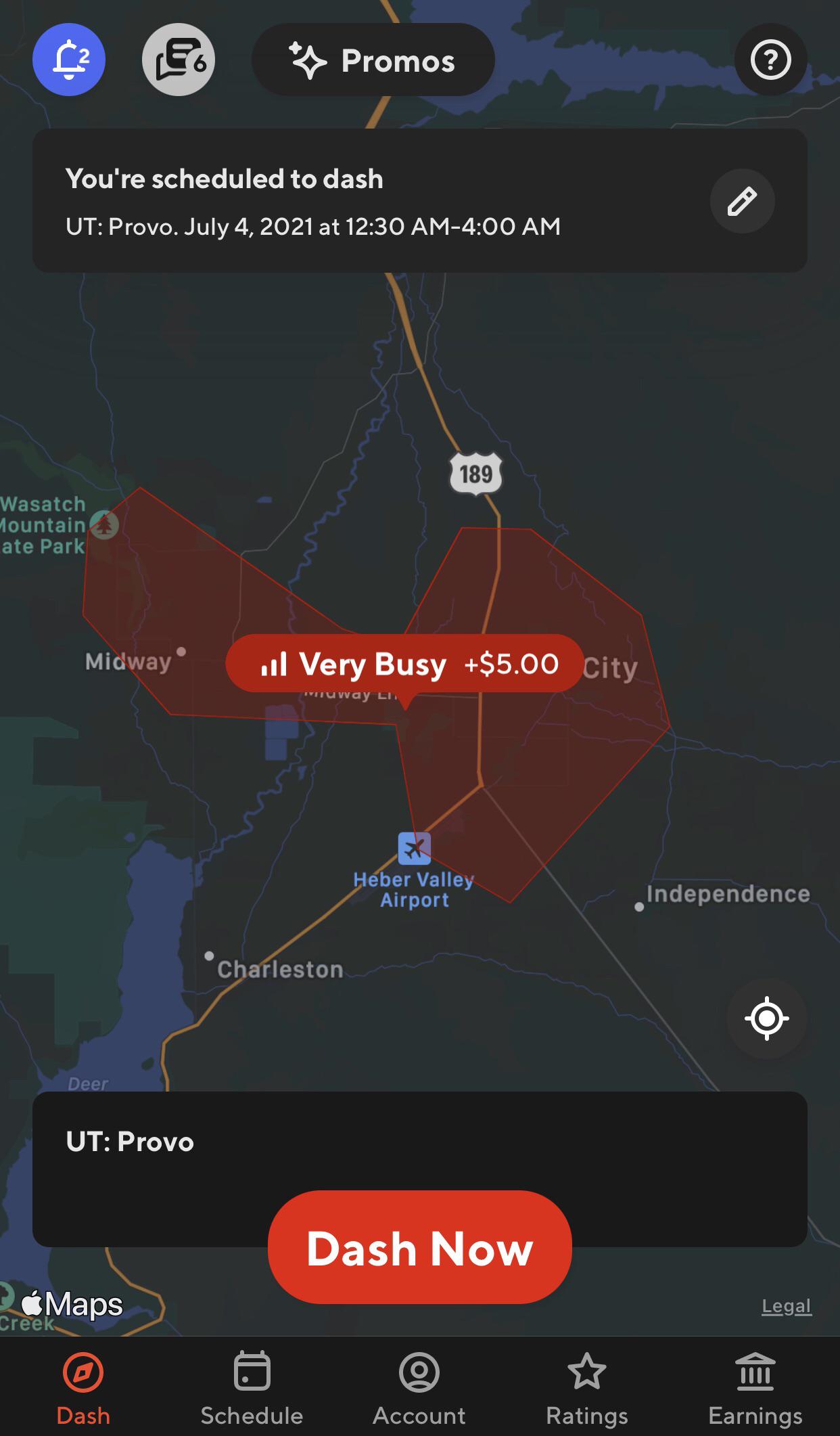 Highest peak pay? (what’s the highest you’ve seen) r/doordash