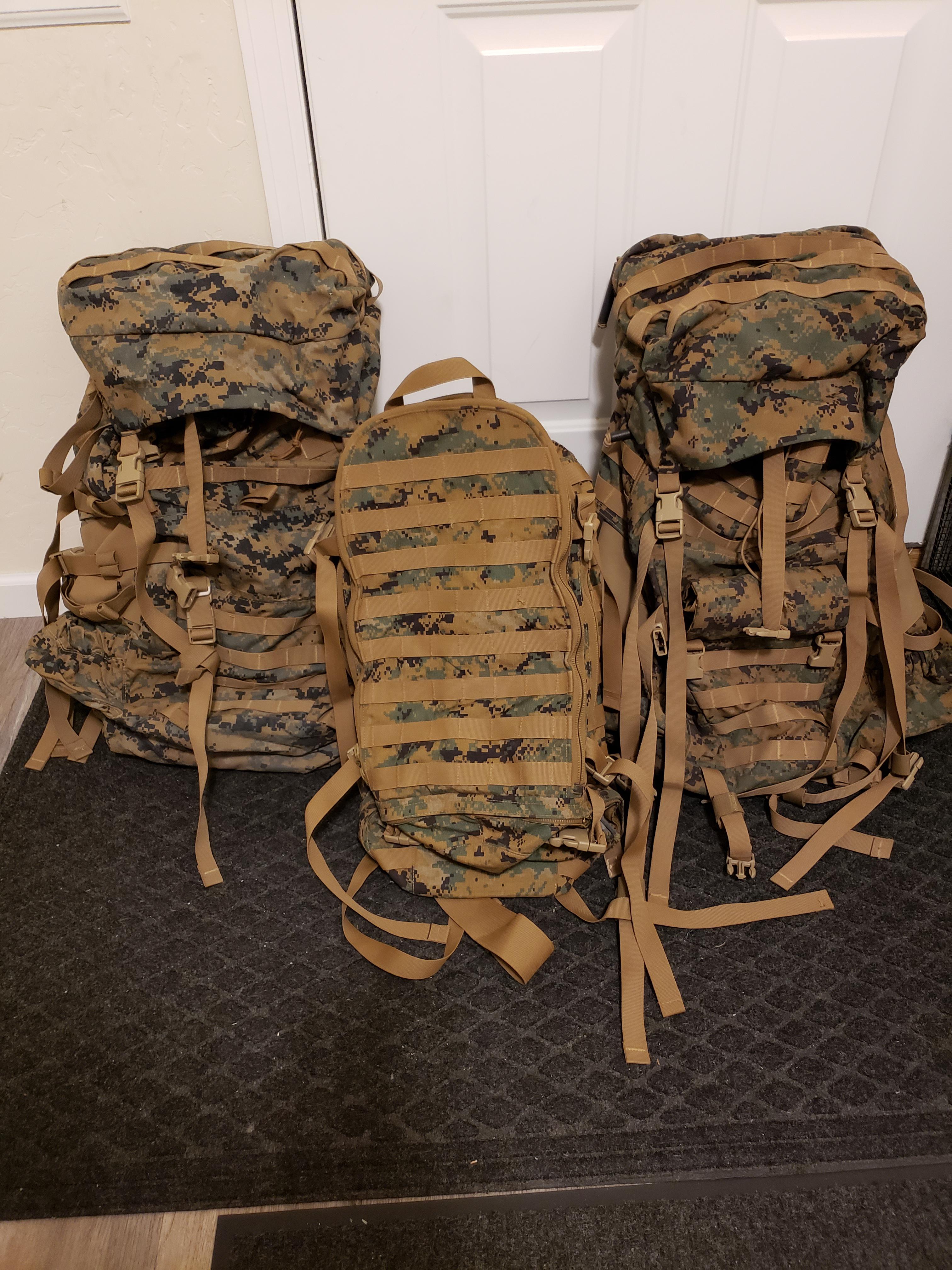 Scored USMC ILBE from Surplus Store by Camp Pendleton. The Recon/Corpsman Pack Was a 100 eBay