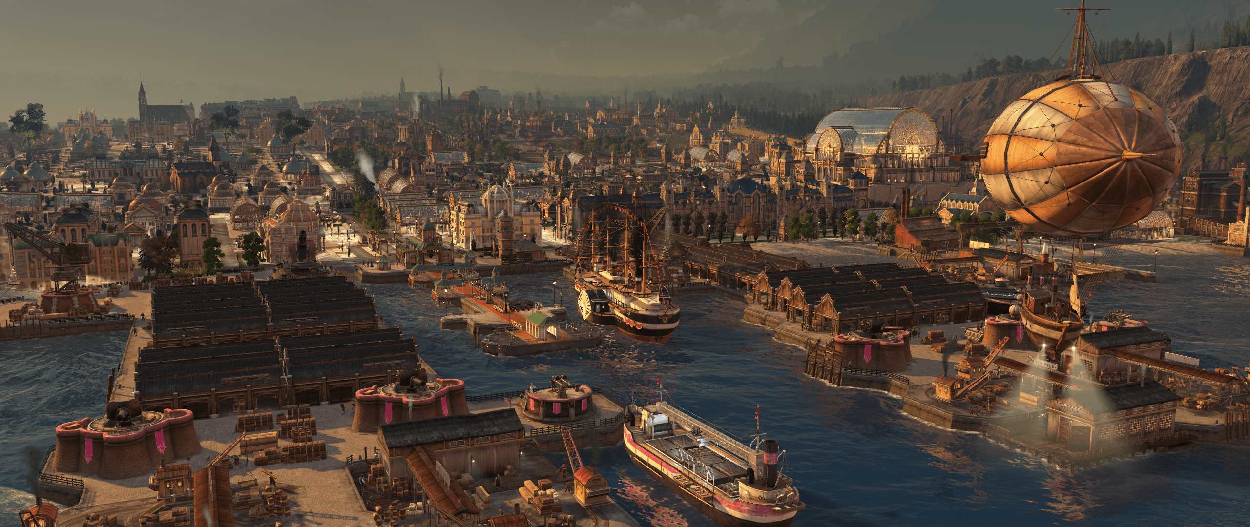 My Anno 1800 metropolis reimagined with Botanica DLC