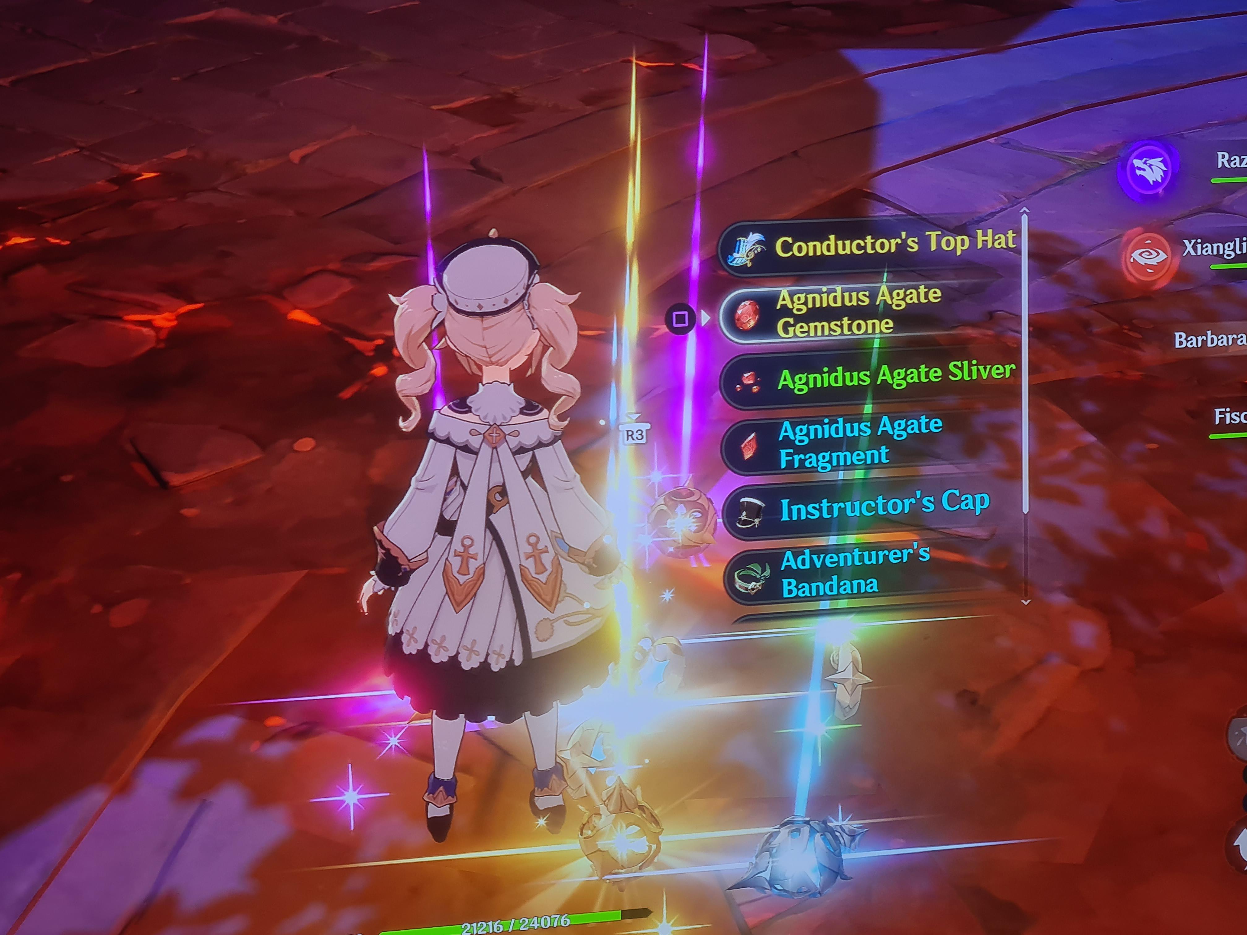 Apparently gemstones dropping aren't a myth. AR49 crafted 12 of the