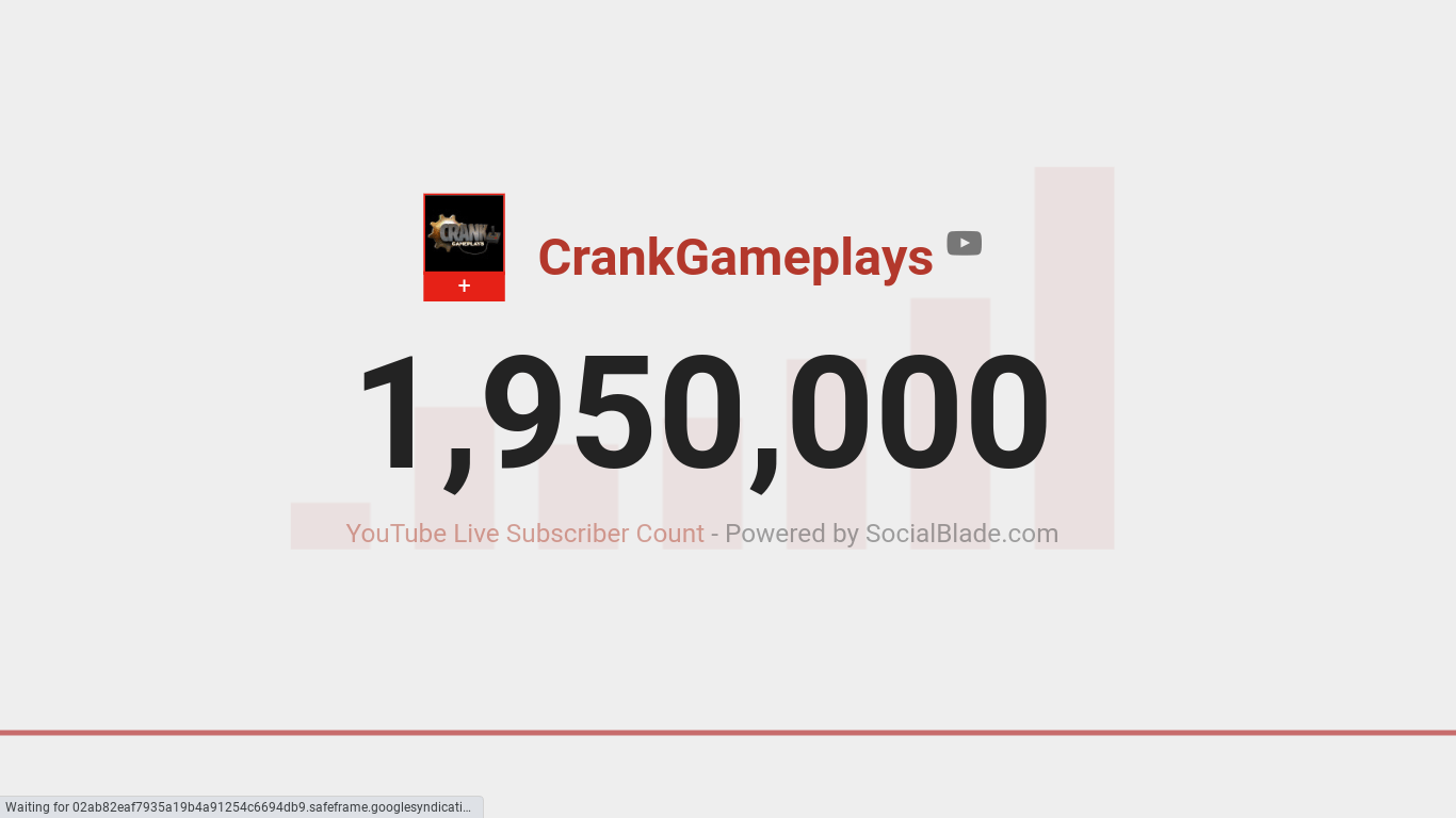 Let's get him to 2 million! r/CrankGameplays
