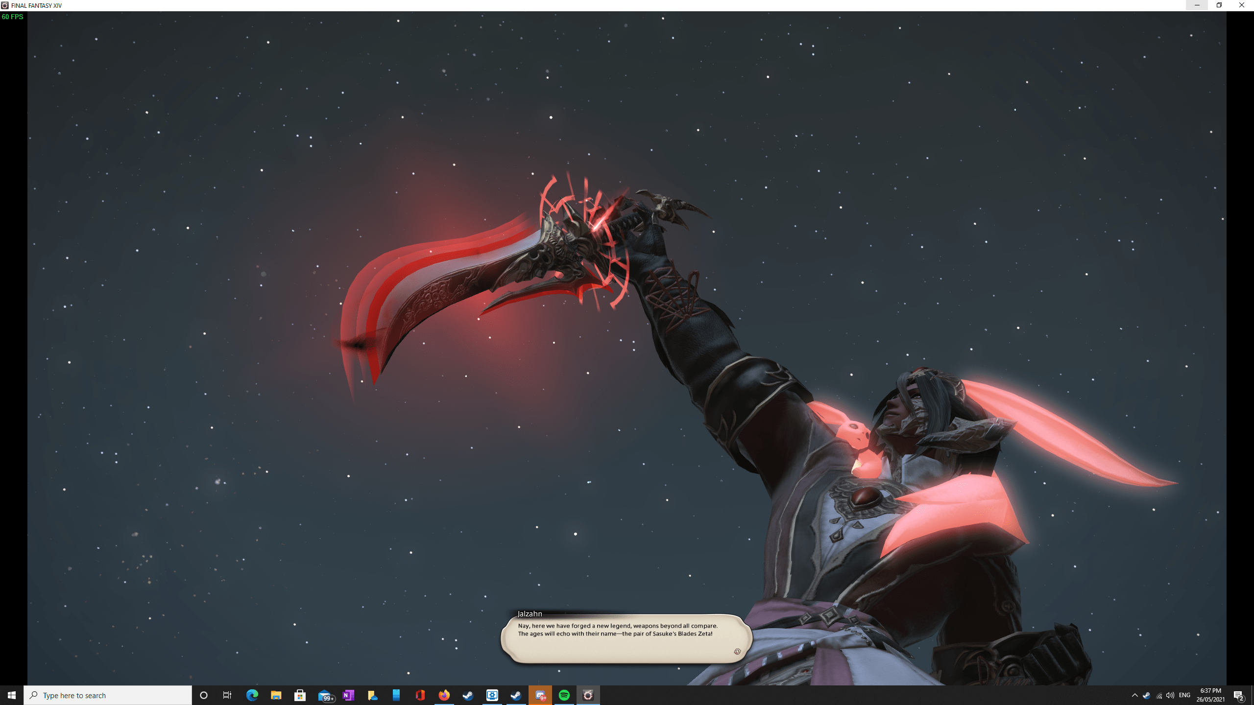 After a 3 week grind I finally unlocked my Sasuke's Blades Zeta D r