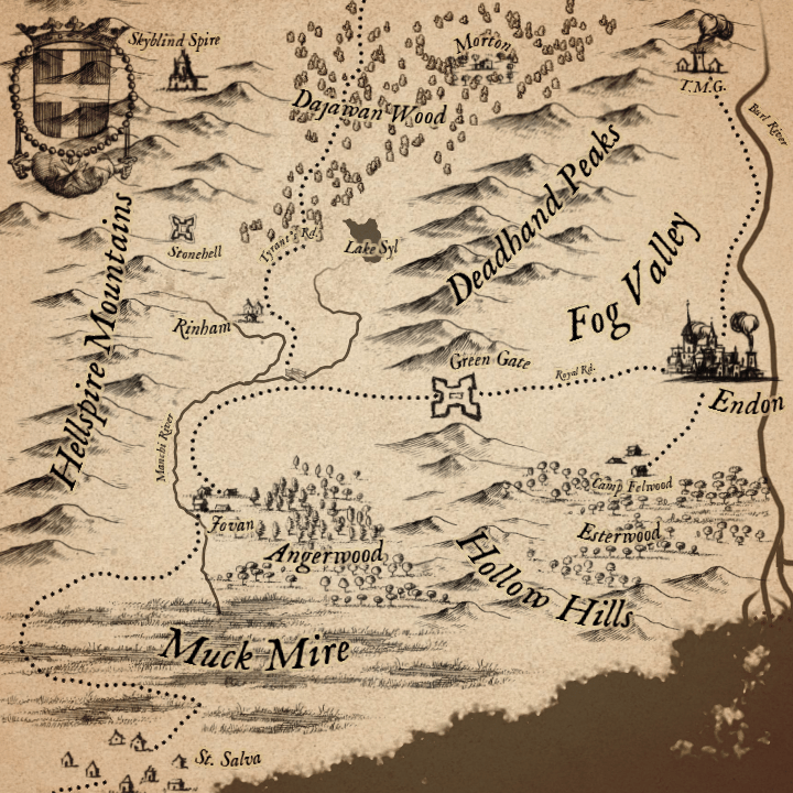 Local Area Map for my FTD game. r/wonderdraft