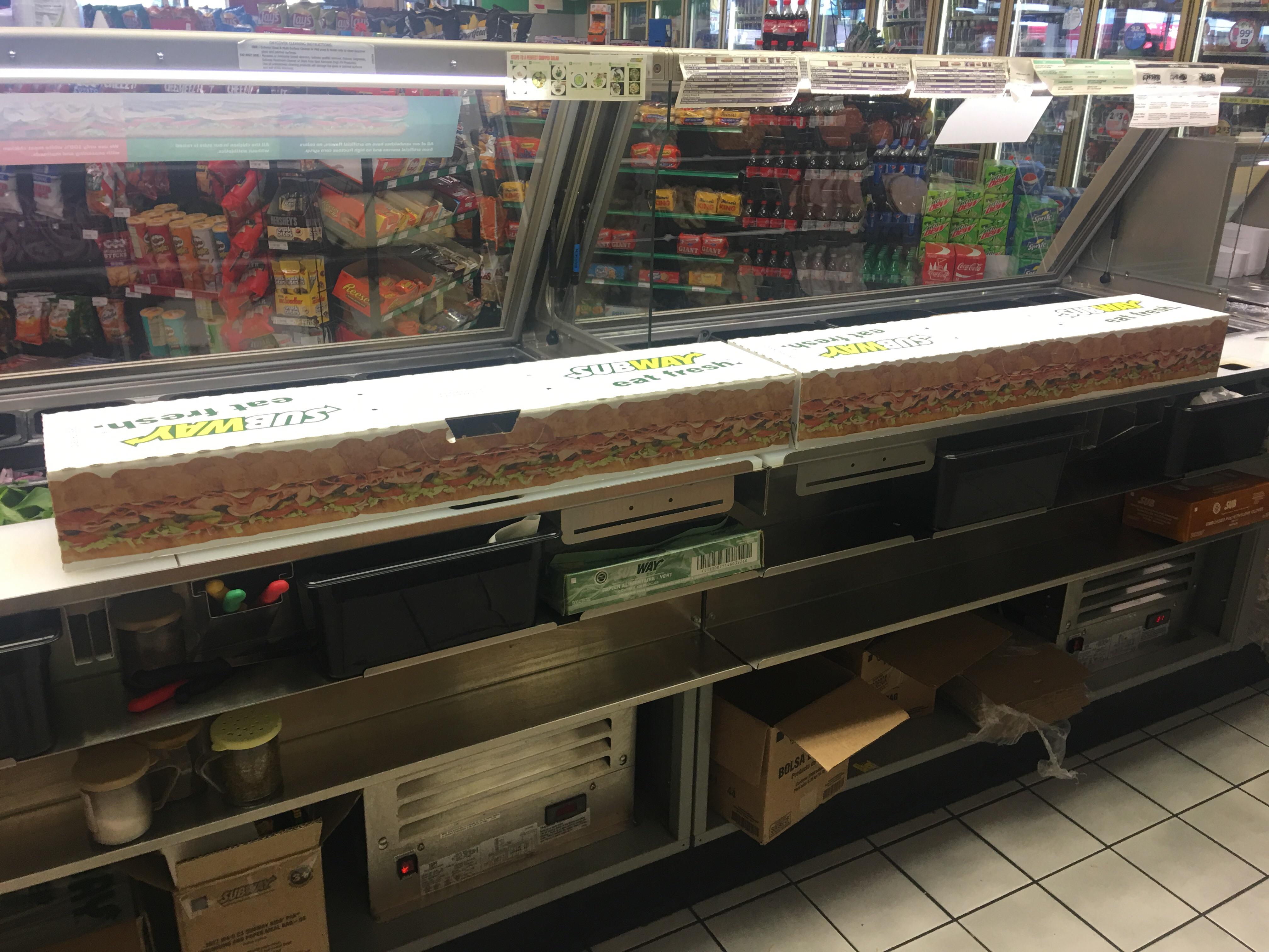 6 Foot long Sub we made today r/subway