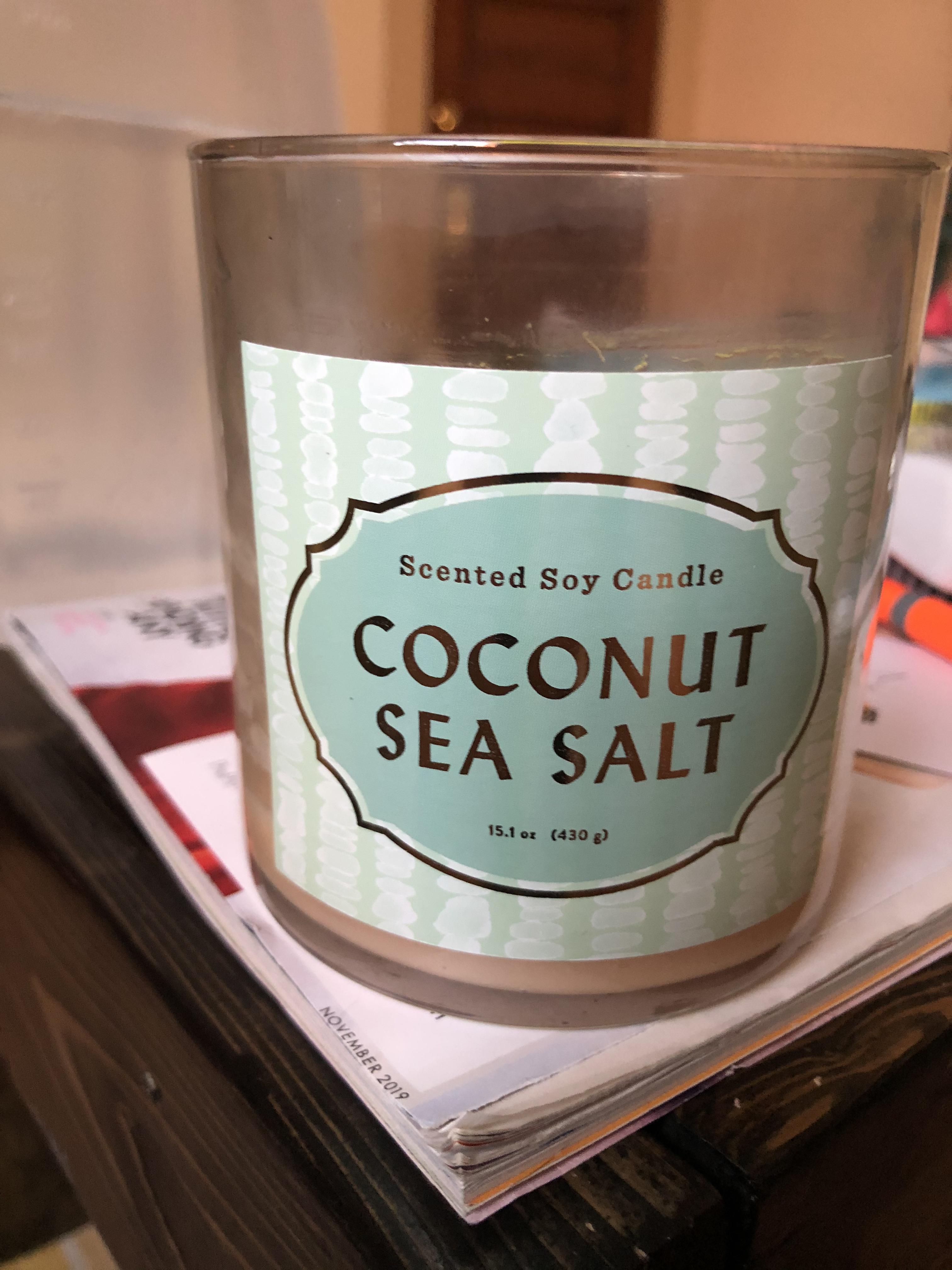 Coconut Sea Salt Candle (Target) r/CandleEmpties