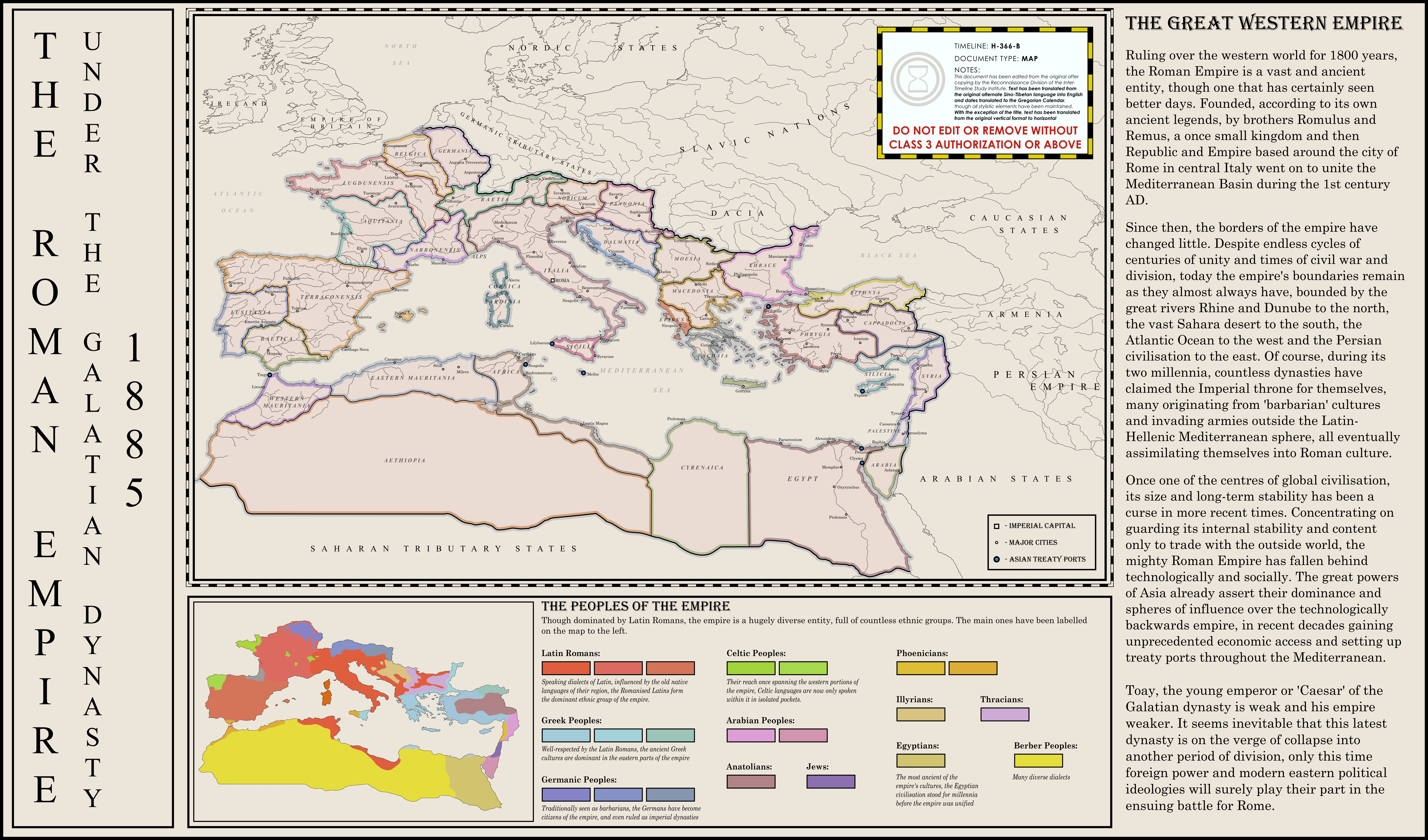 Ancient Rome To Ancient China Map The Roman Empire What if Rome was like China? imaginarymaps