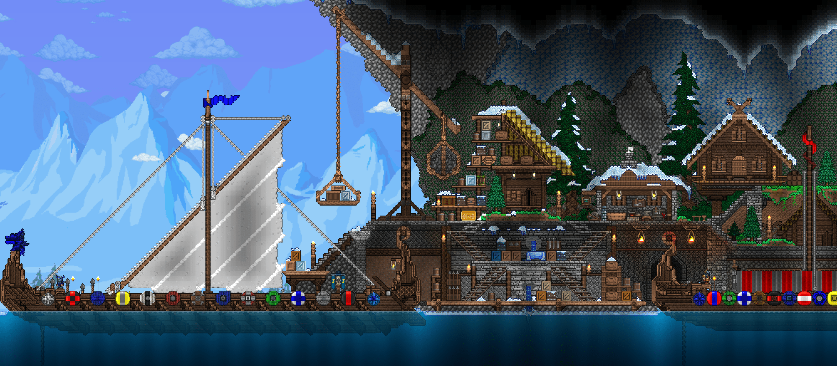 Viking Fortress teaser for my build (that is around 1/4 of