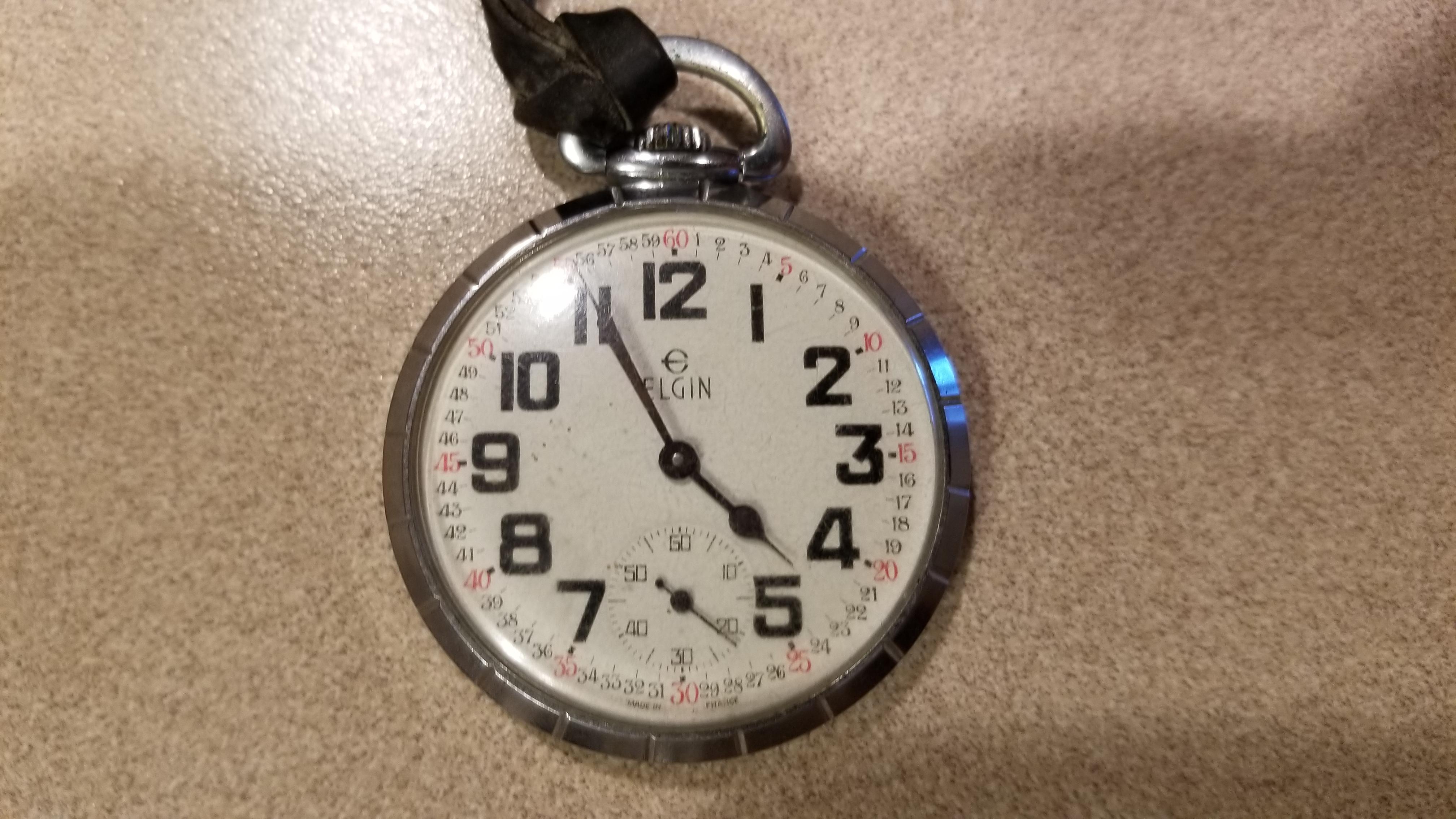 Identify elgin watch signatureropotq