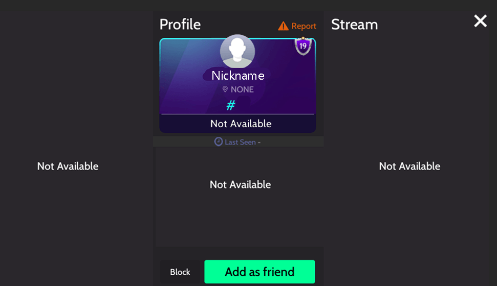 More privacy. Need more select hide AvakinOfficial