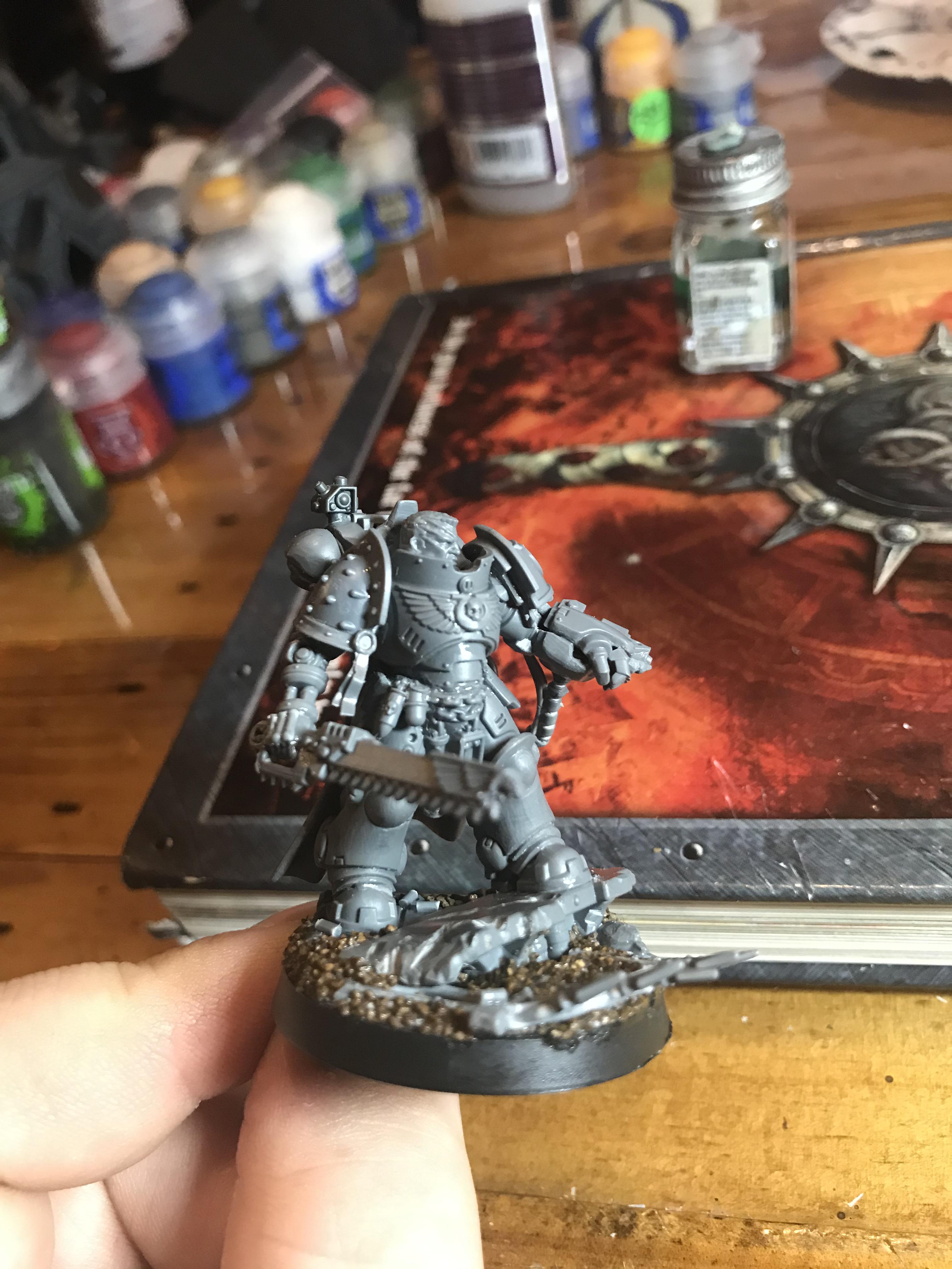 Pasanius Lysane build done. Paint starts tomorrow r/Warhammer40k