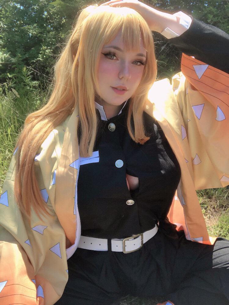 My Female Zenitsu Cosplay (because he is my favorite) r/KimetsuNoYaiba