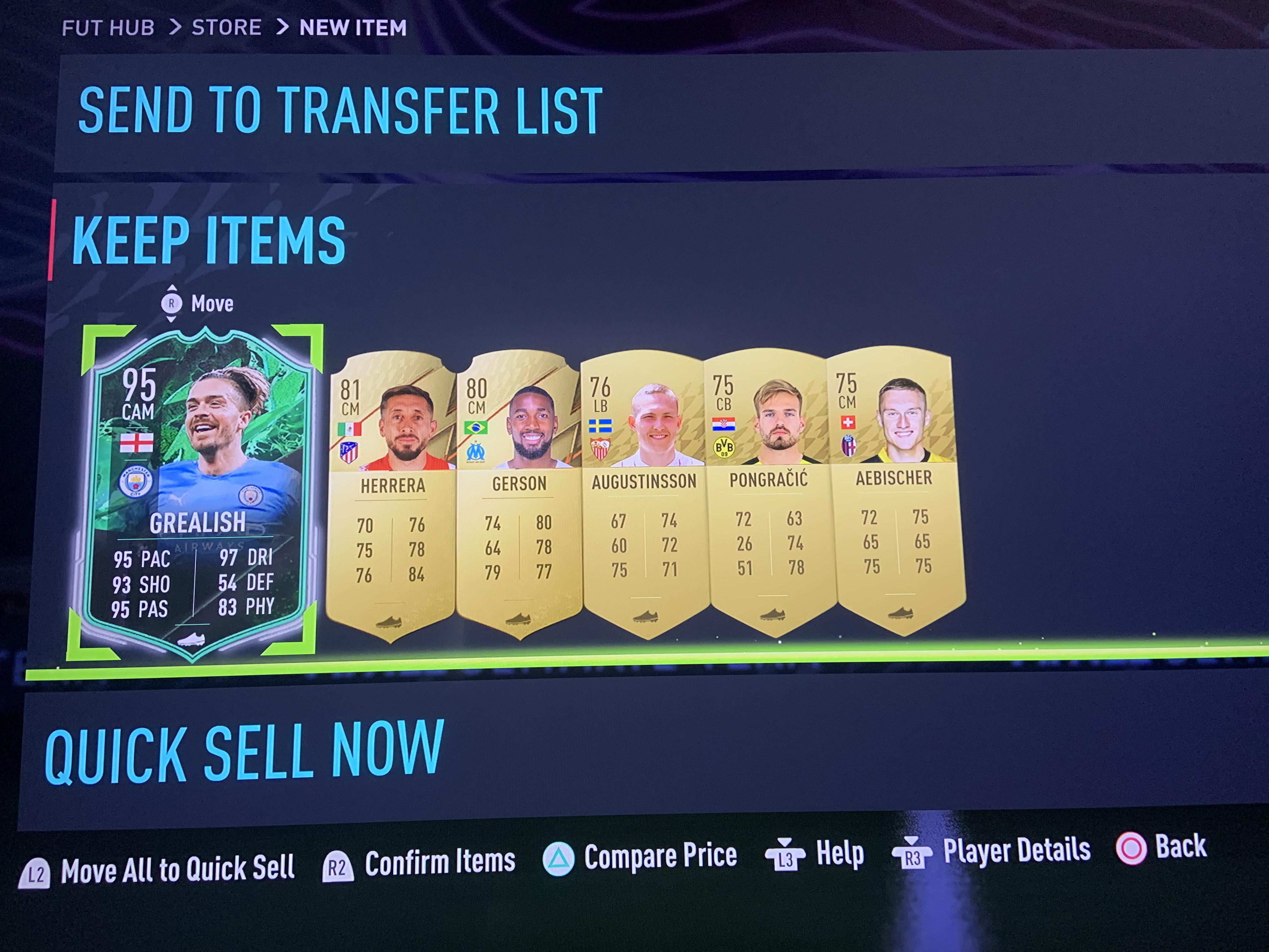 Small rare gold players pack from season progress 🤐 r/fut