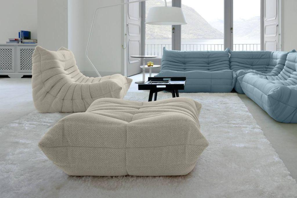 Ligne Roset Togo chairs are everything I want rn, so good r