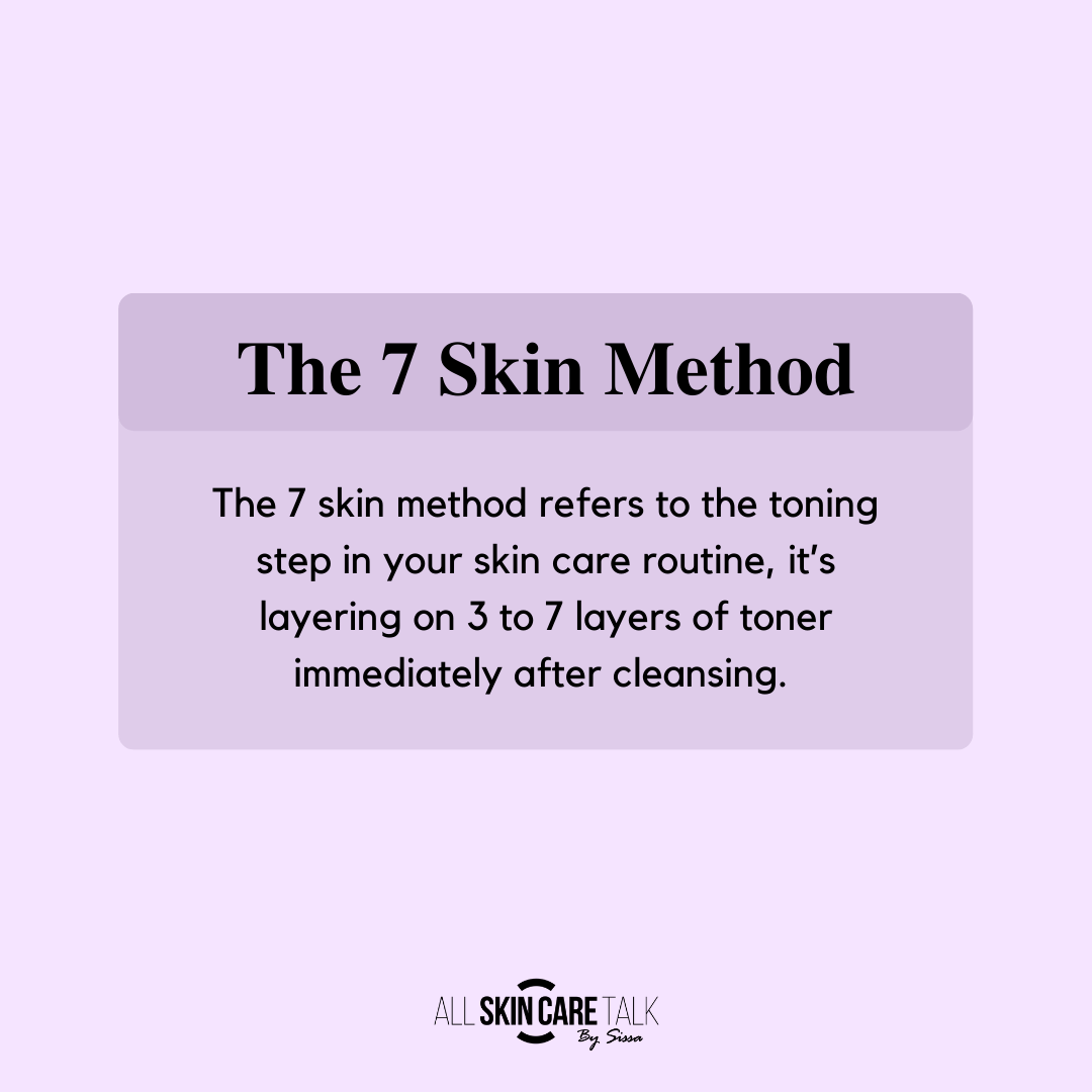 The 7 Skin Method r/AllSkinCareTalk