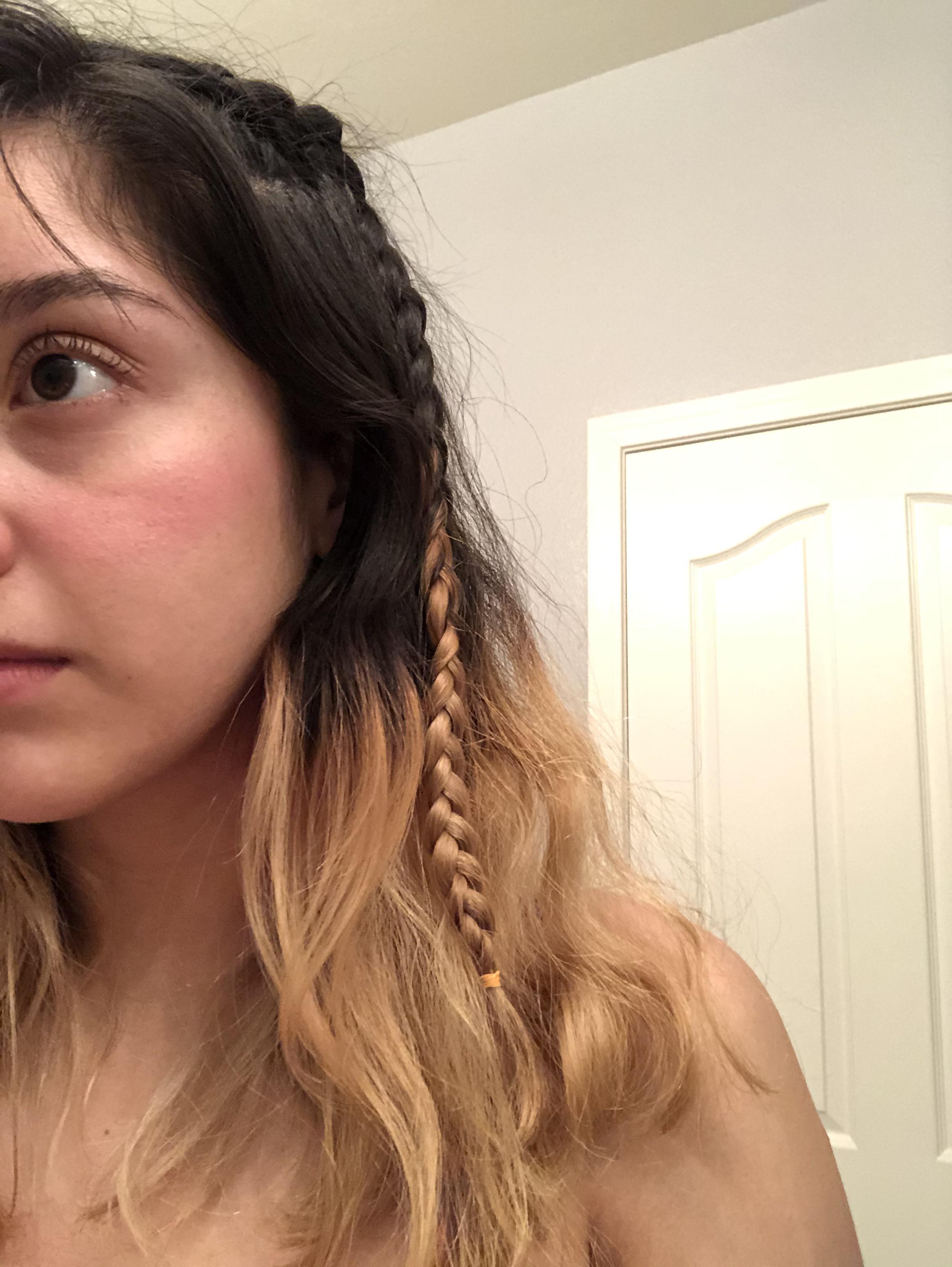 Bleached my virgin hair, this was 2nd round of bleach and toning. I