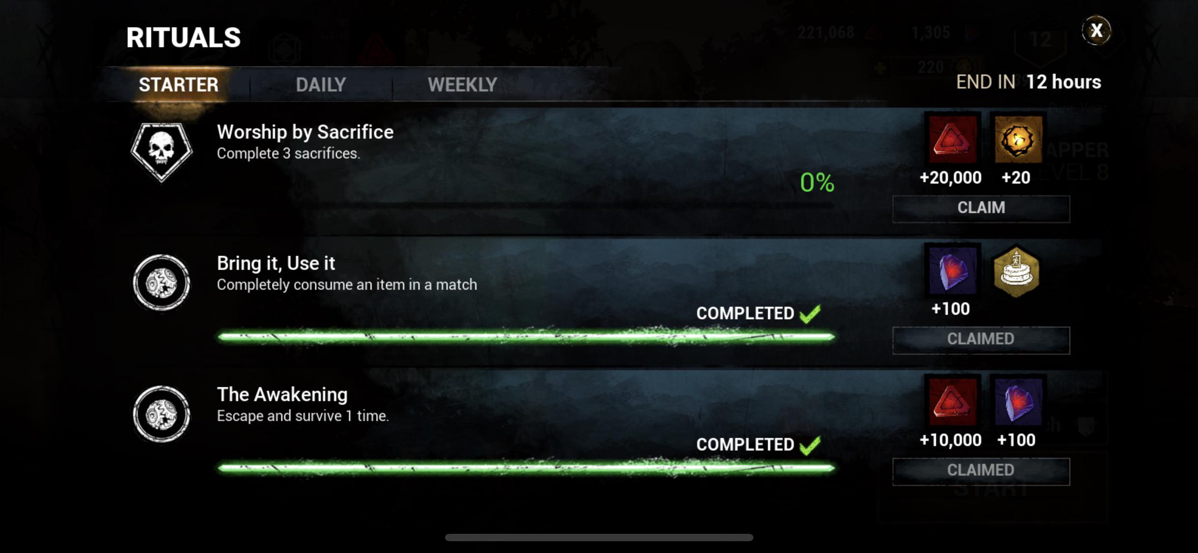 Dbd mobile quest isn’t completing? I sacrificed 4 players on hooks 3