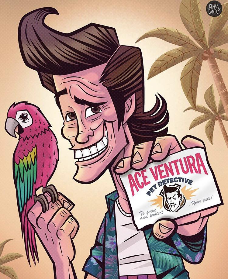 Ace Ventura pet detective r/drawing