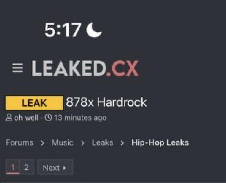 878 hardrock songs leaked : playboicarti