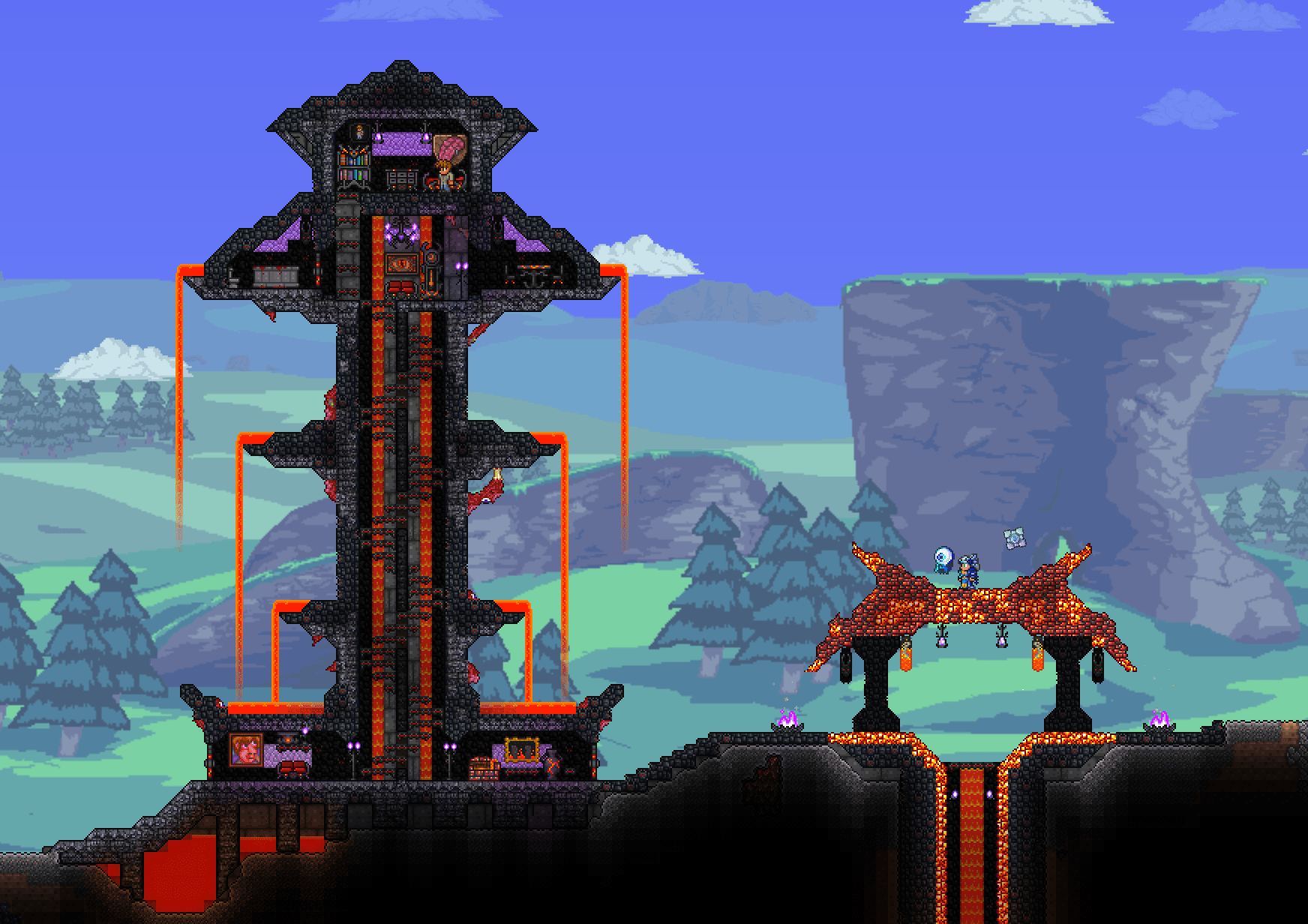 Since i'm done with the slimes, I thought i'd try to make a house for