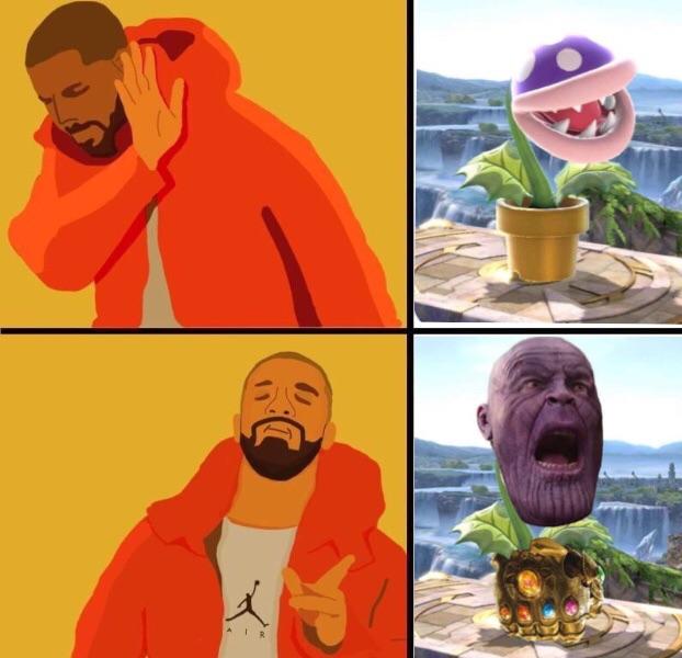 Thanos Plant r/thanosdidnothingwrong