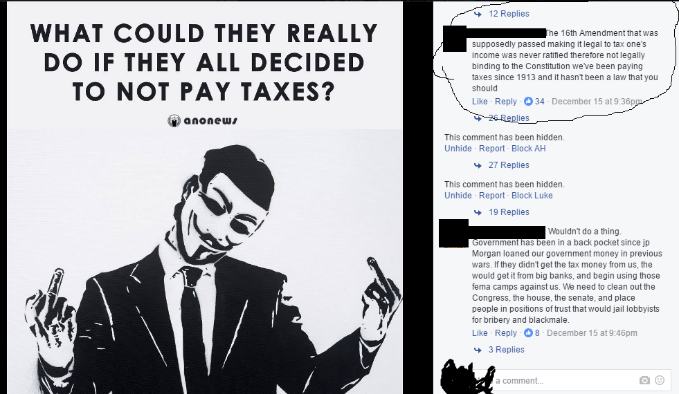 What do you mean IRS seized my house , Facebook said i don