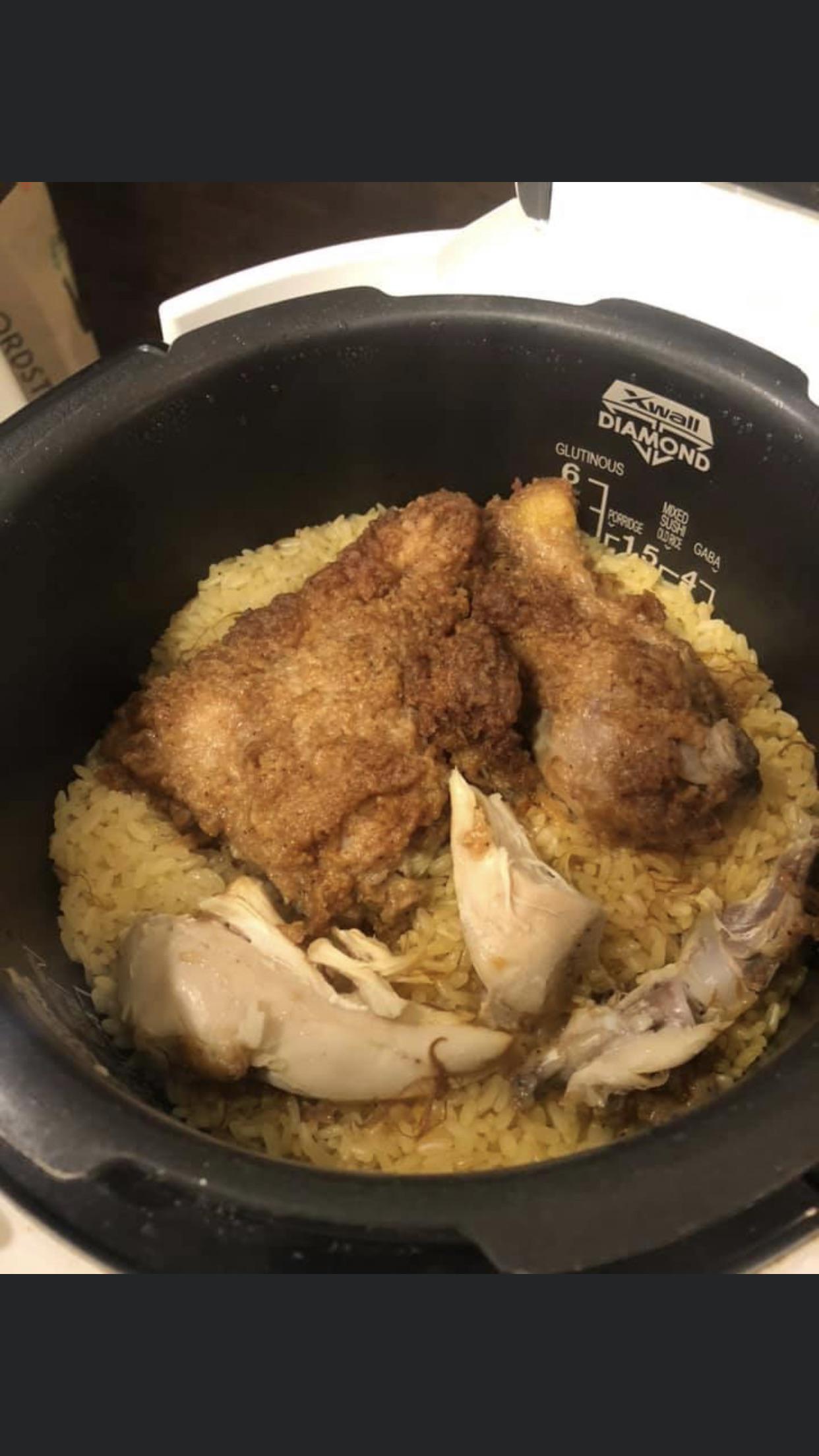 Cooking rice and KFC together is a popular new trend in Japan r/kfc