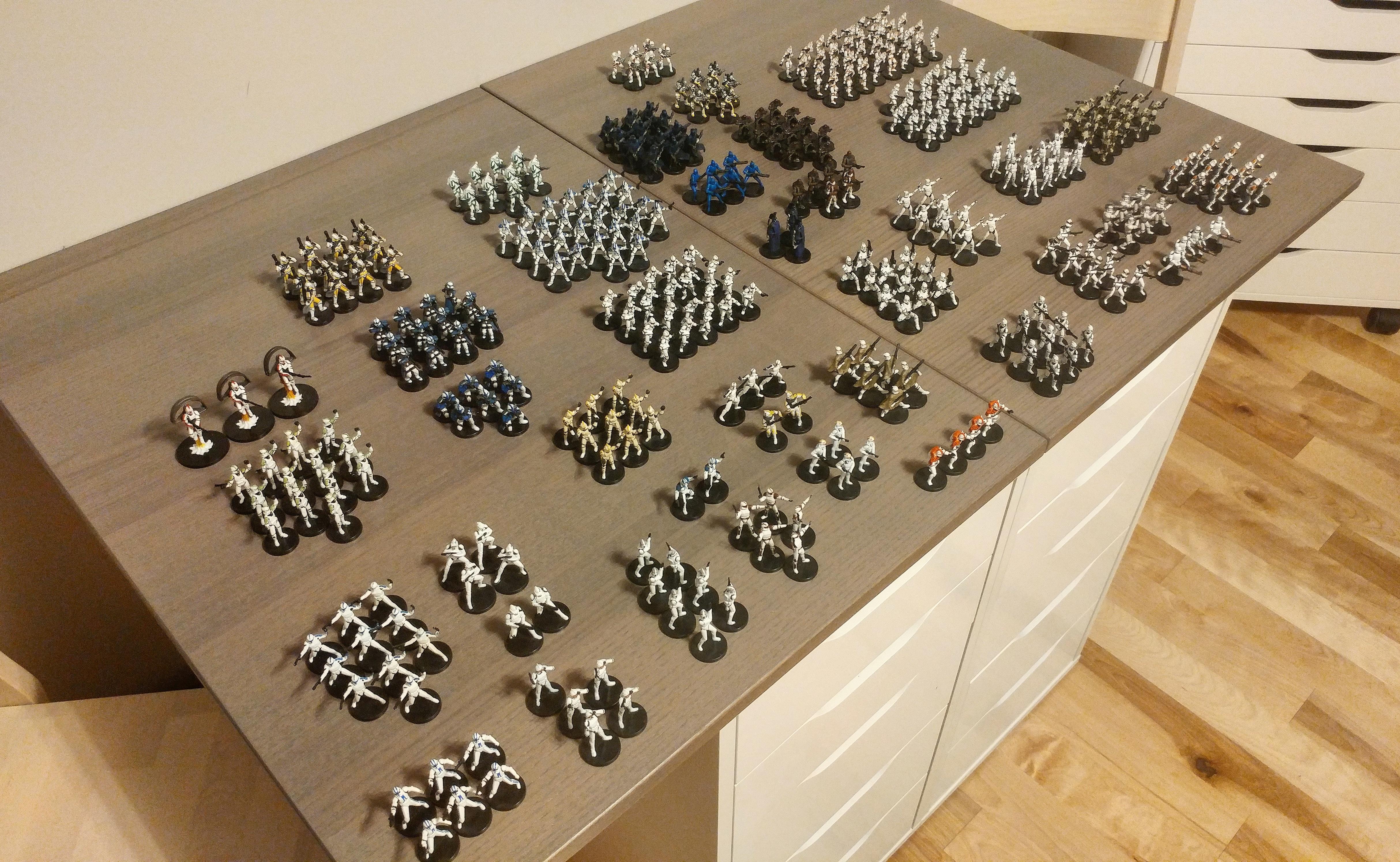 Favourite Clone? Best Squads? r/starwarsminiatures