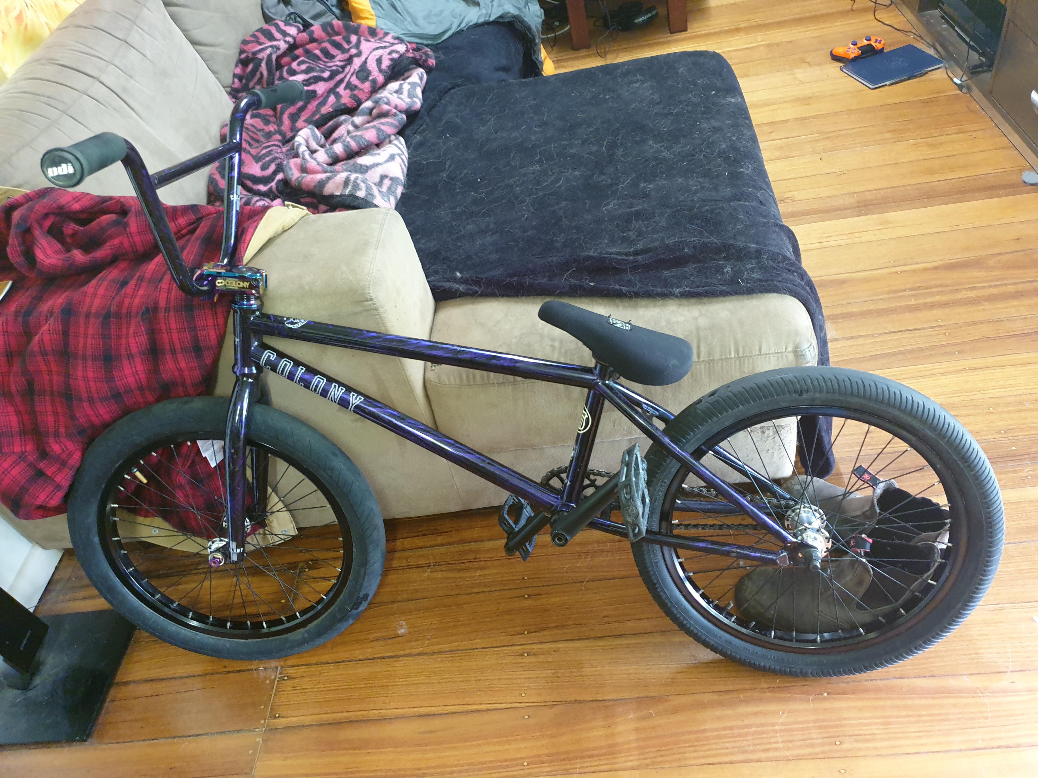 My first BMX picked up this Colony Endevour today second hand for 400