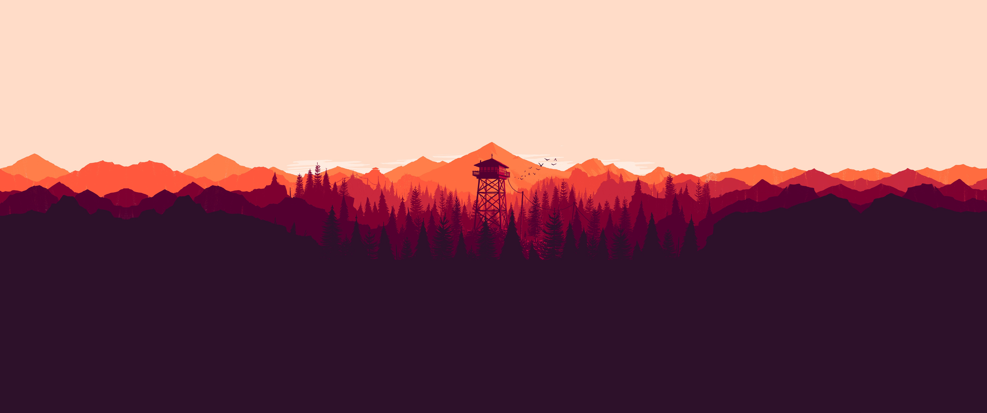 Firewatch Ultrawide Wallpaper [3440x1440] r/WidescreenWallpaper