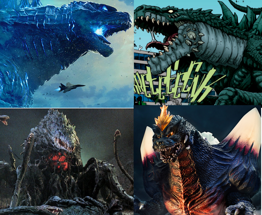 Godzilla sequel idea Godzilla Battle Royale Godzilla vs Zilla vs