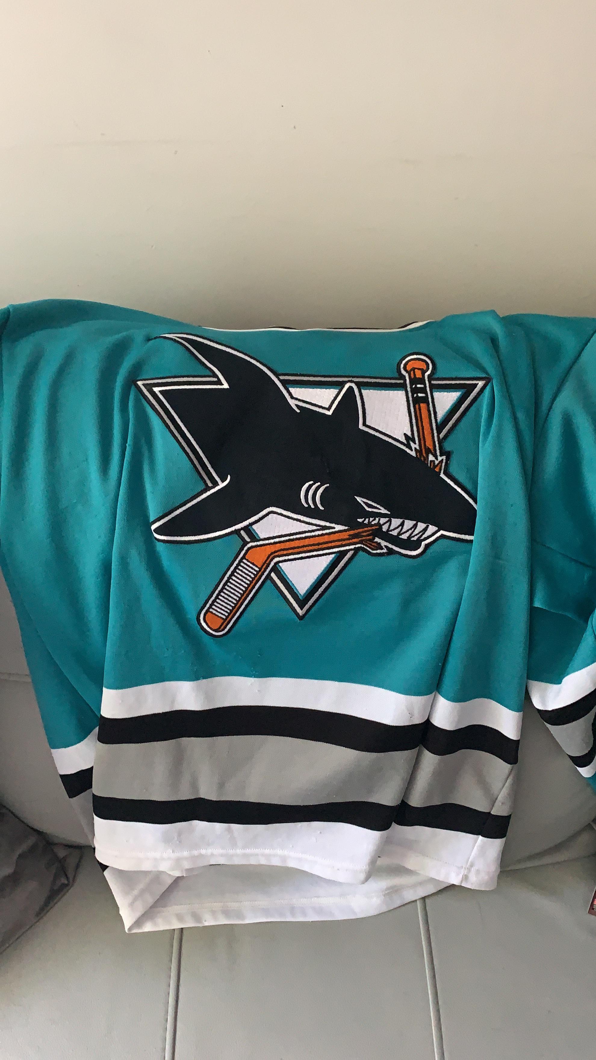 Bought my 3rd Sharks jersey! Got this from a sports thrift store r