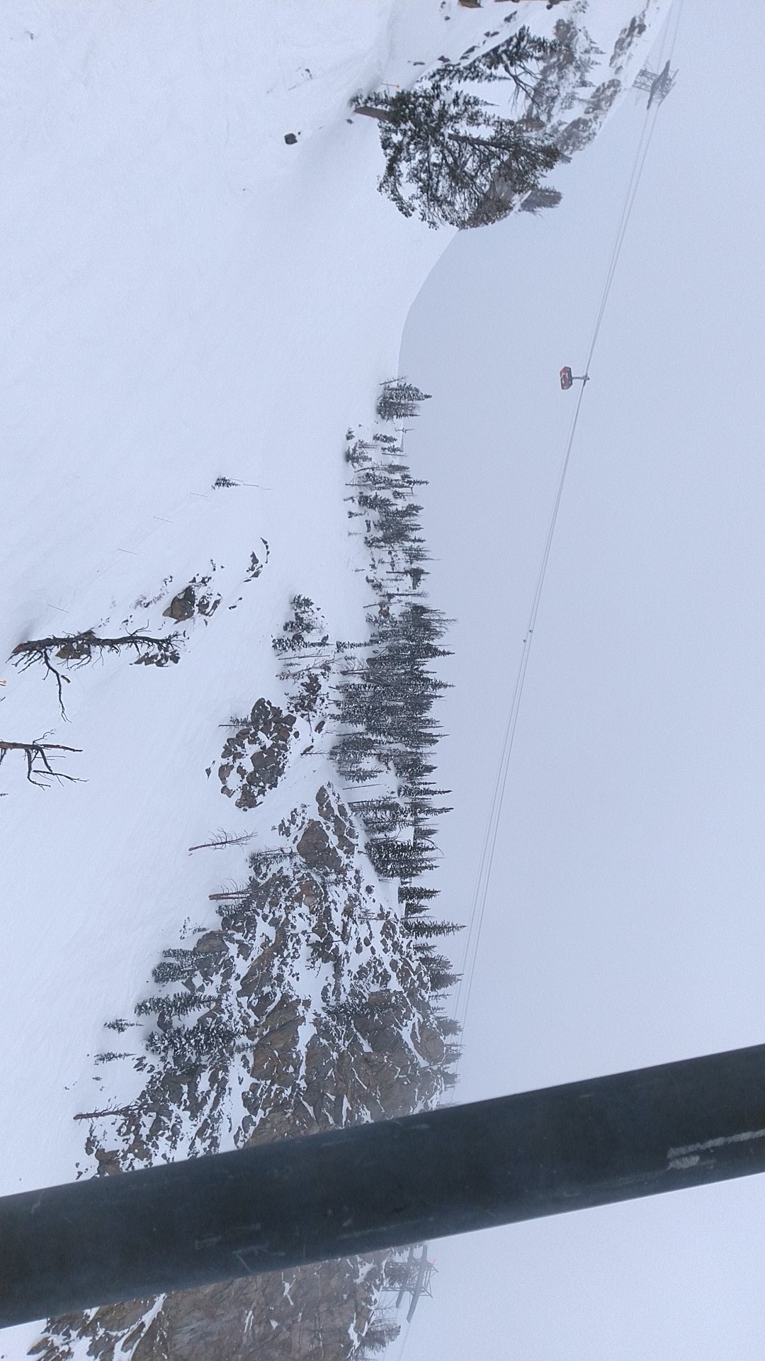 Jackson hole tram line from subette r/skiing