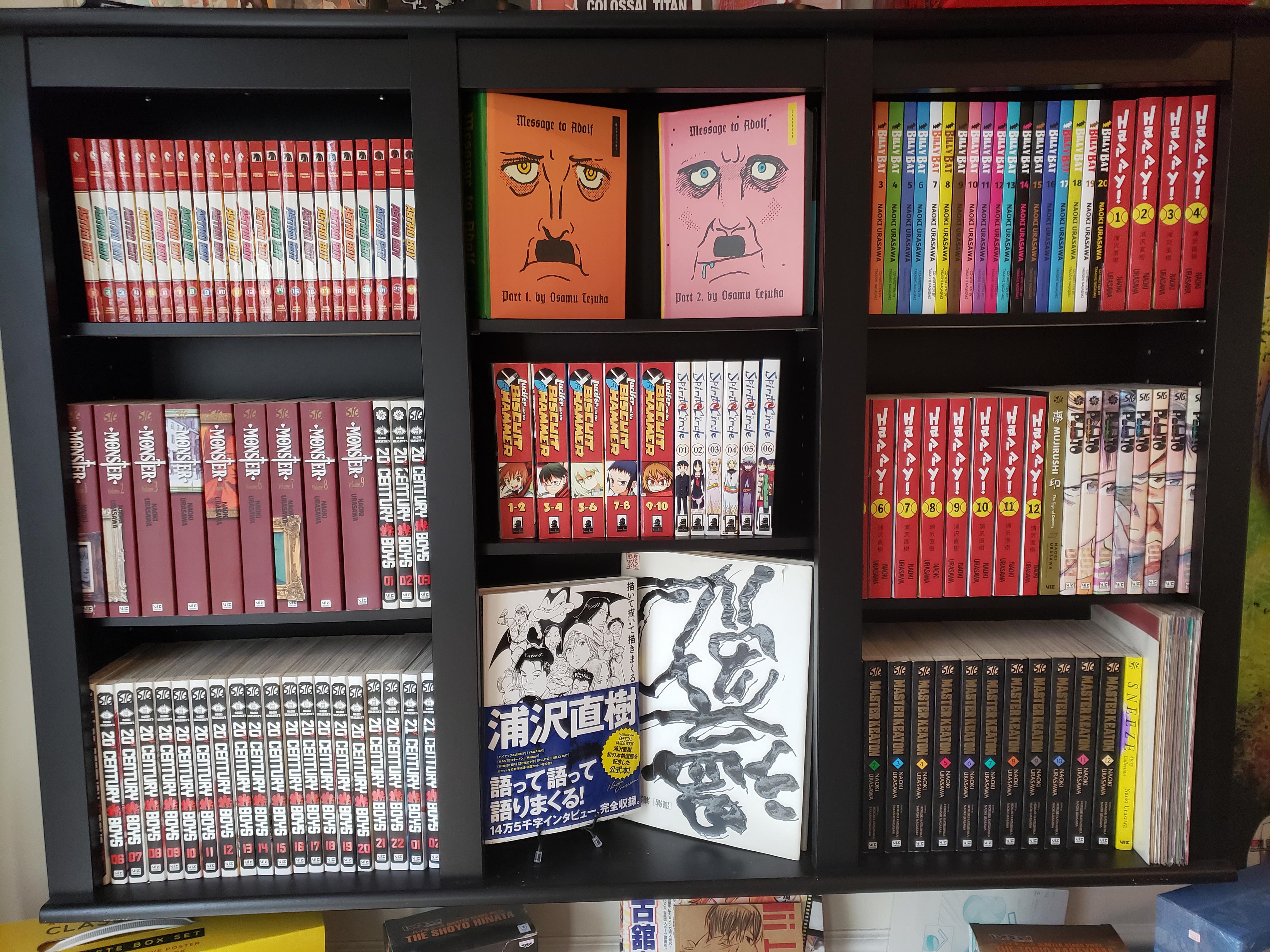Finally Got Naoki Urasawa S Artbook And Guidebook From Japan Today Middle Column Bottom Been Wanting These For A While And So Glad To Have Them In My Hands Mangacollectors
