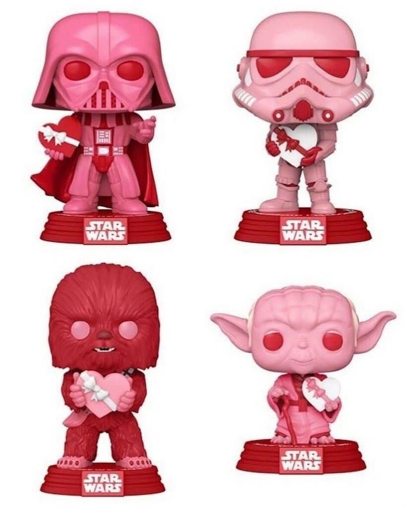 First look at Valentines Day Star Wars Pops r/Funko