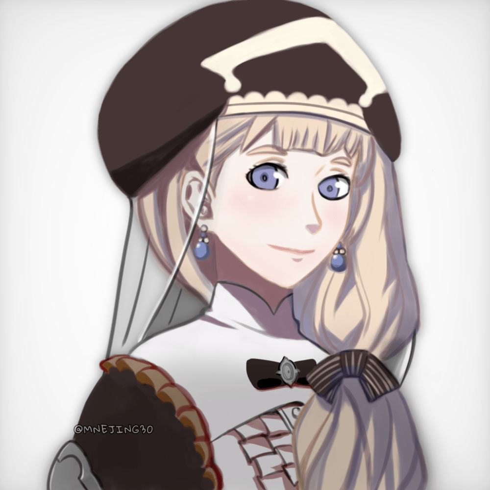 Time Skip Mercedes with Long Hair FireEmblemHeroes