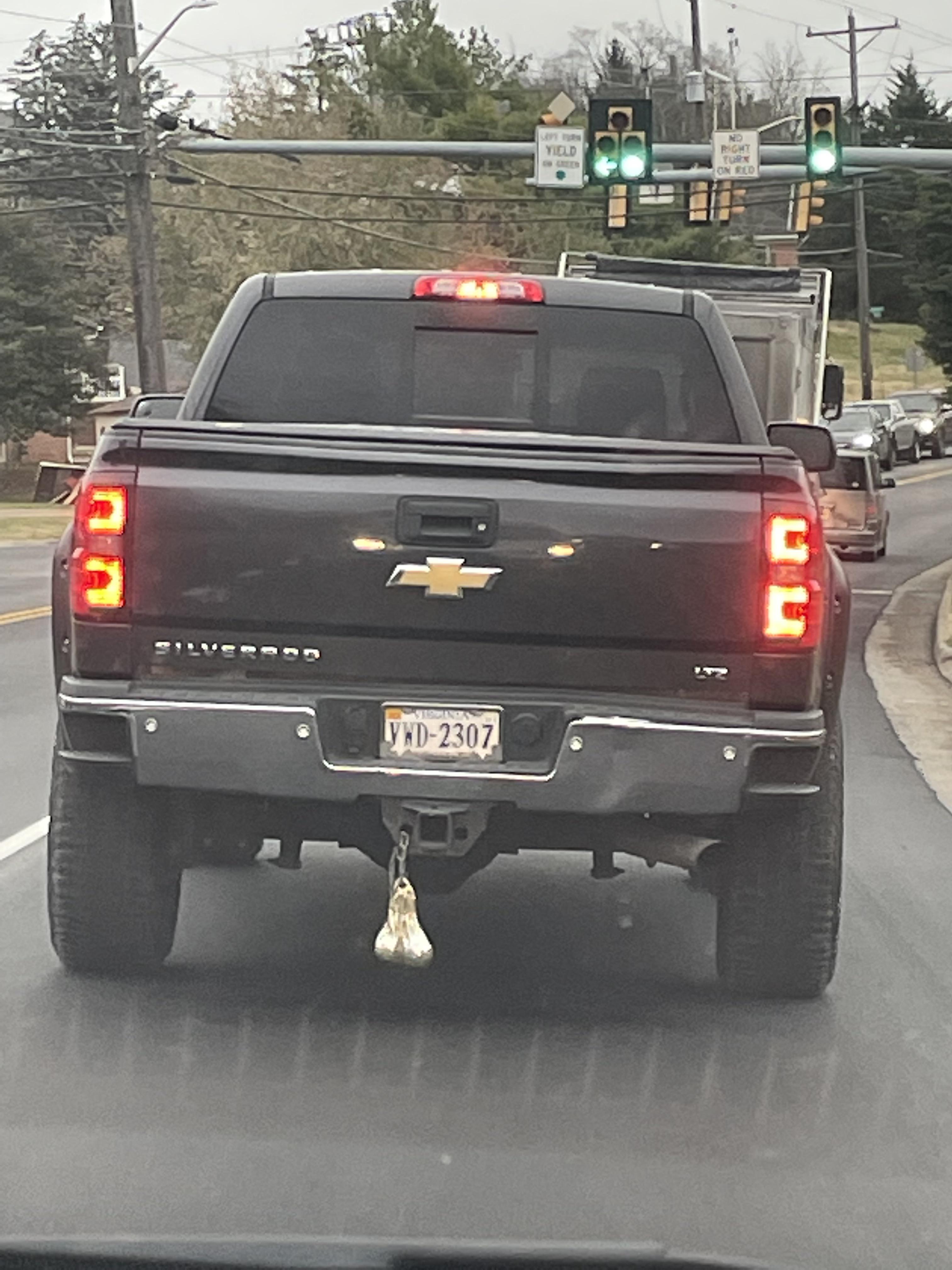 a truck featuring silver balls r/mildlyinteresting