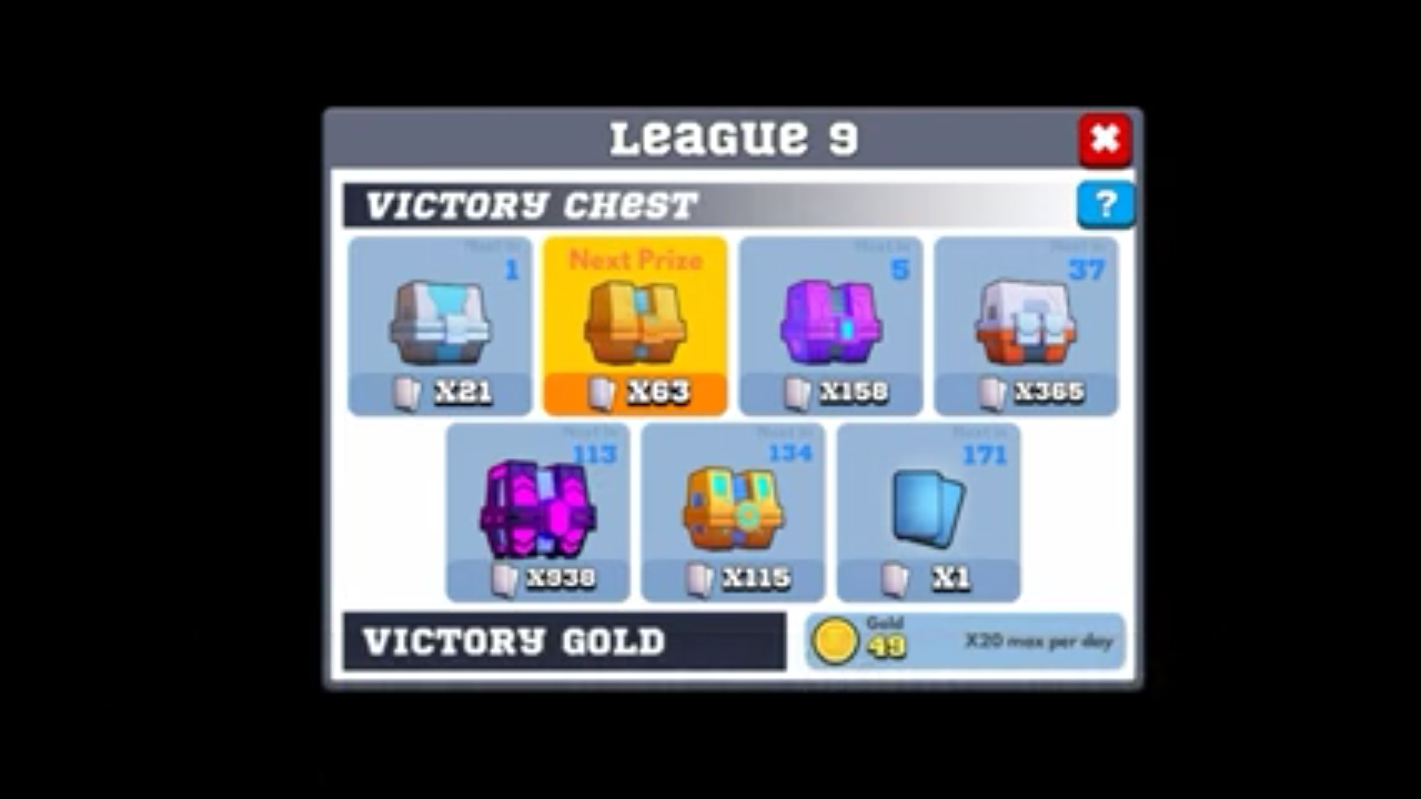 Can anyone explain me how can i get next chest or reach to legendary