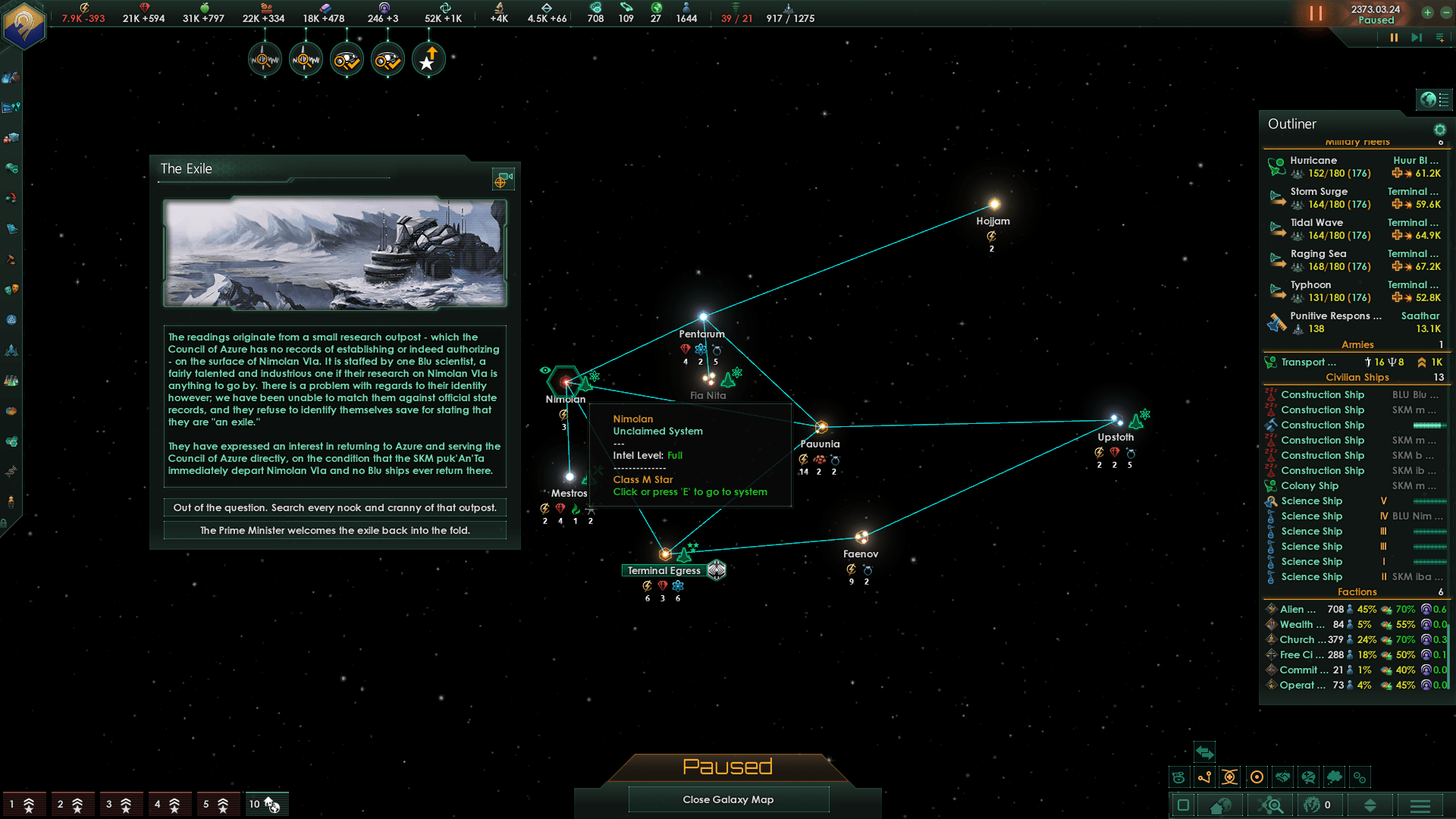 Stellaris on the origin of nanites