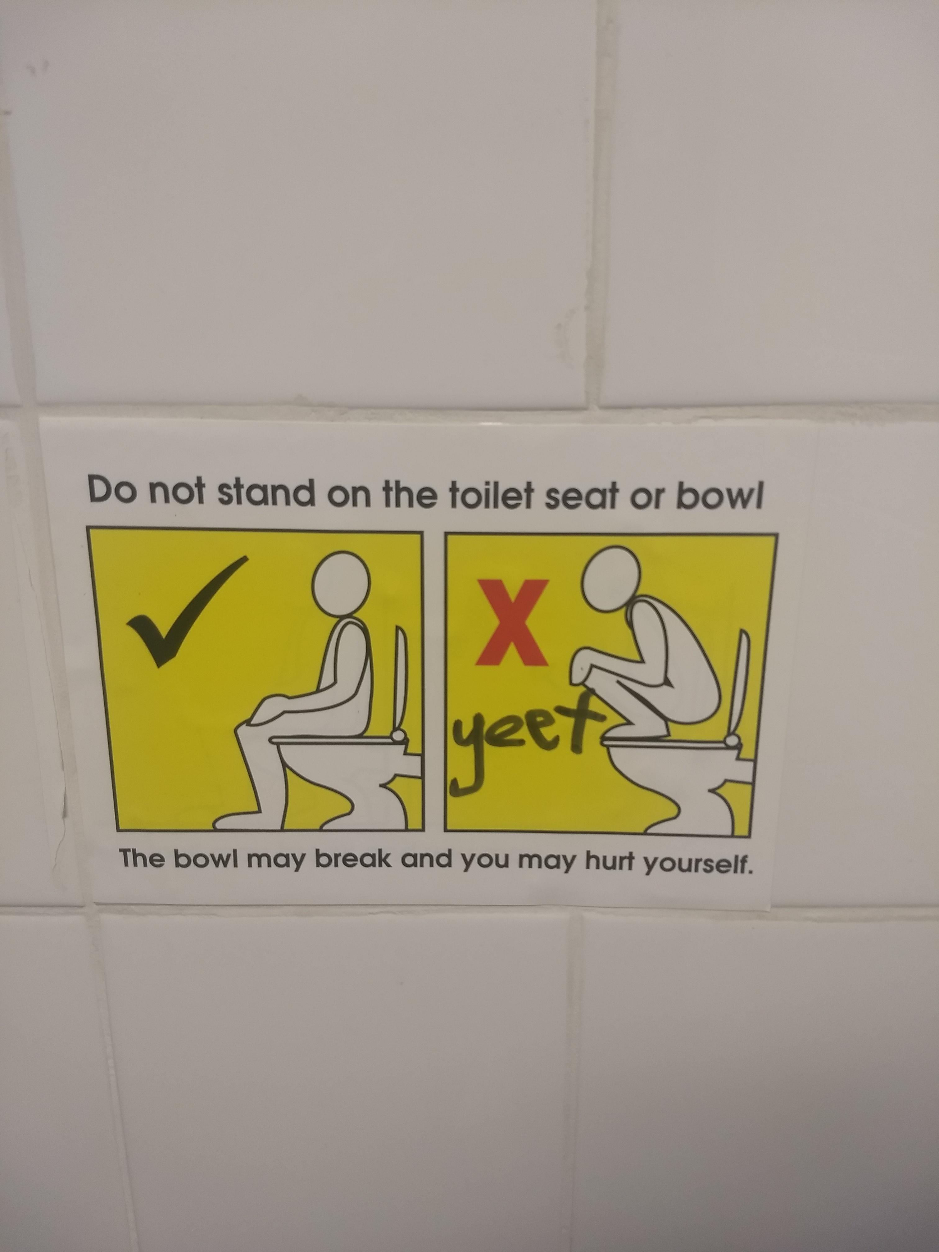 Found this in my uni bathroom r/MildlyVandalised