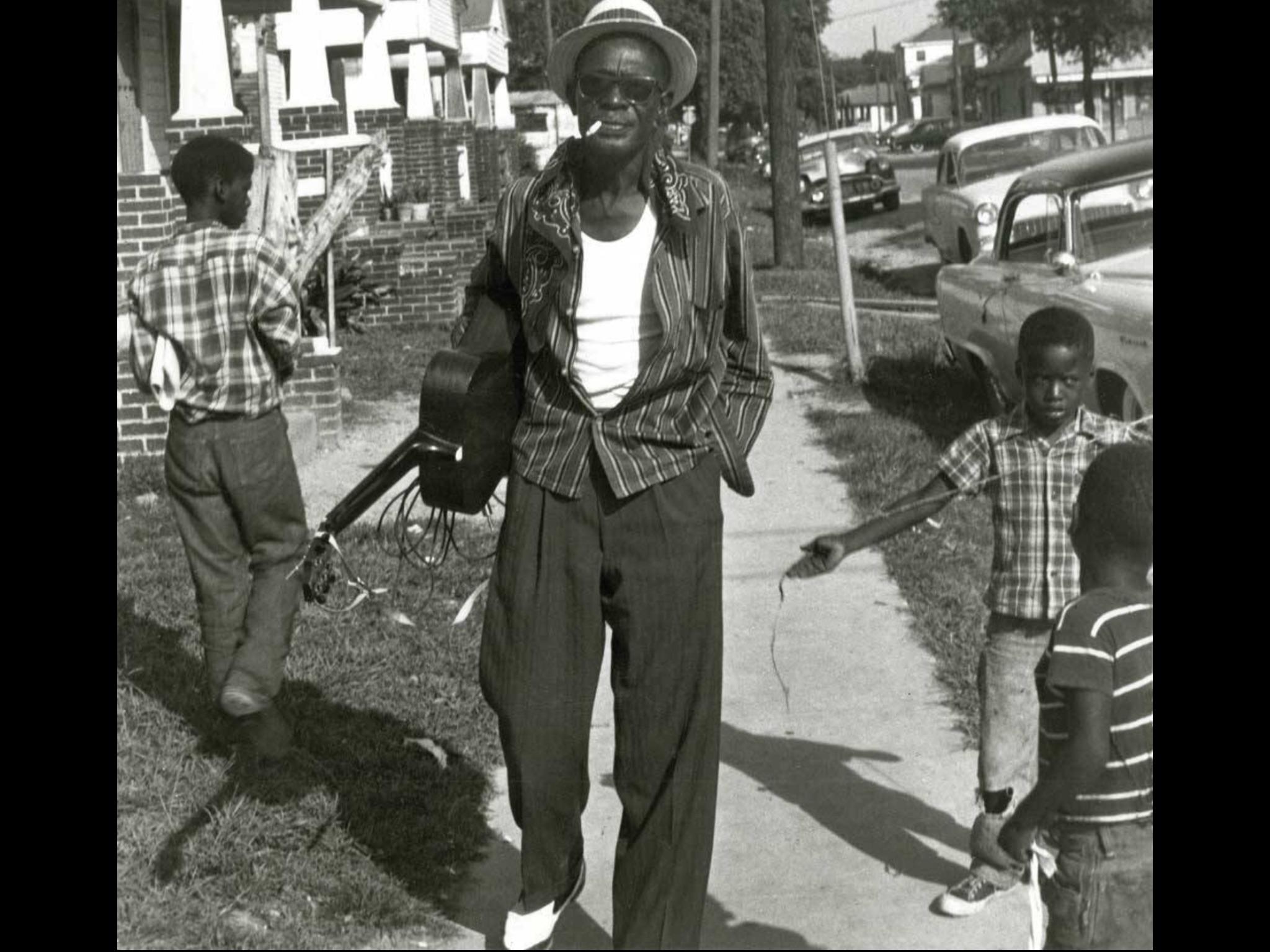 Legendary Blues musician Lightnin’ Hopkins 1961 r/OldSchoolCool