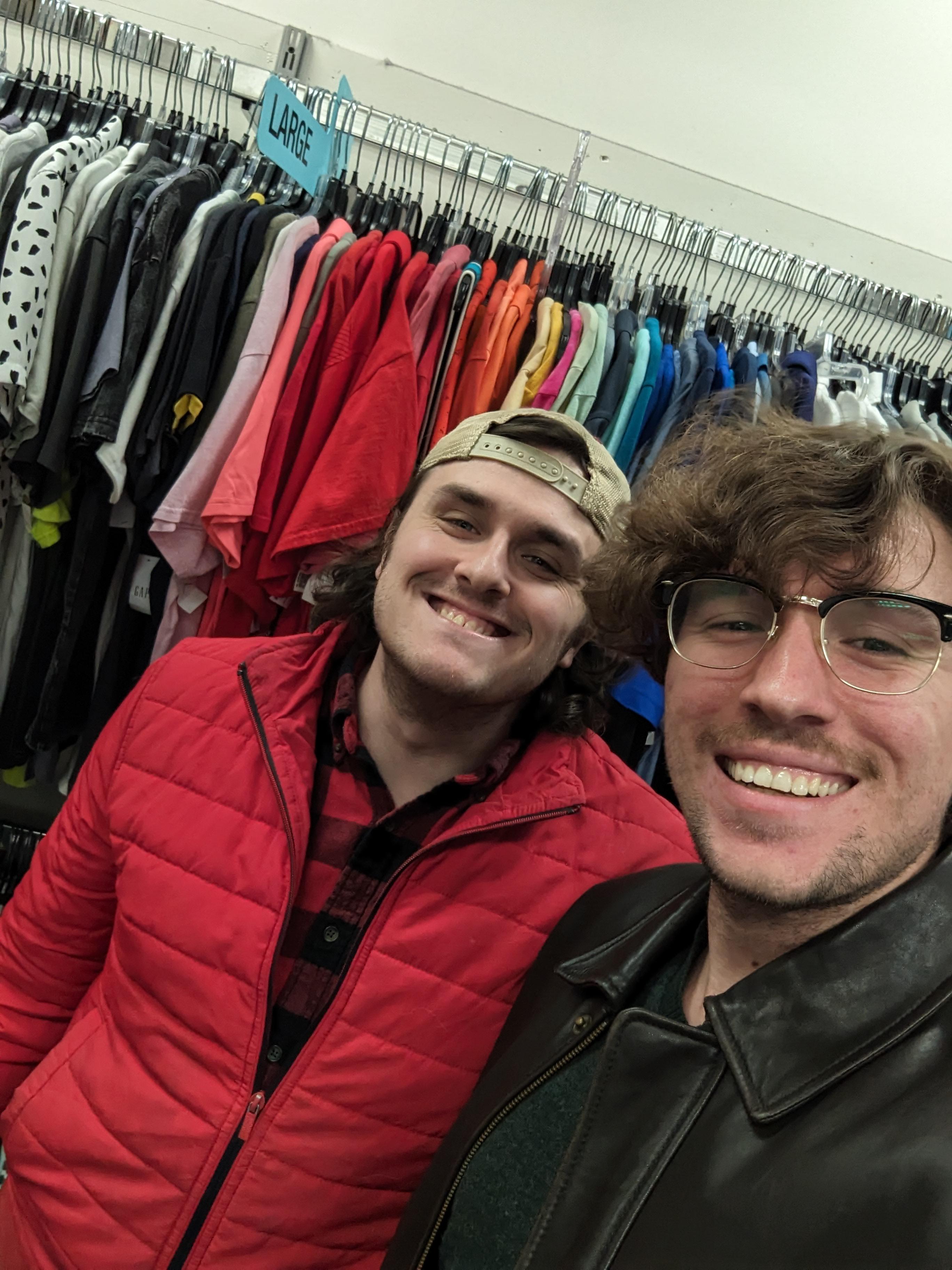 I met Coney at Plato's closet. He kicked my shins, spit on me, and