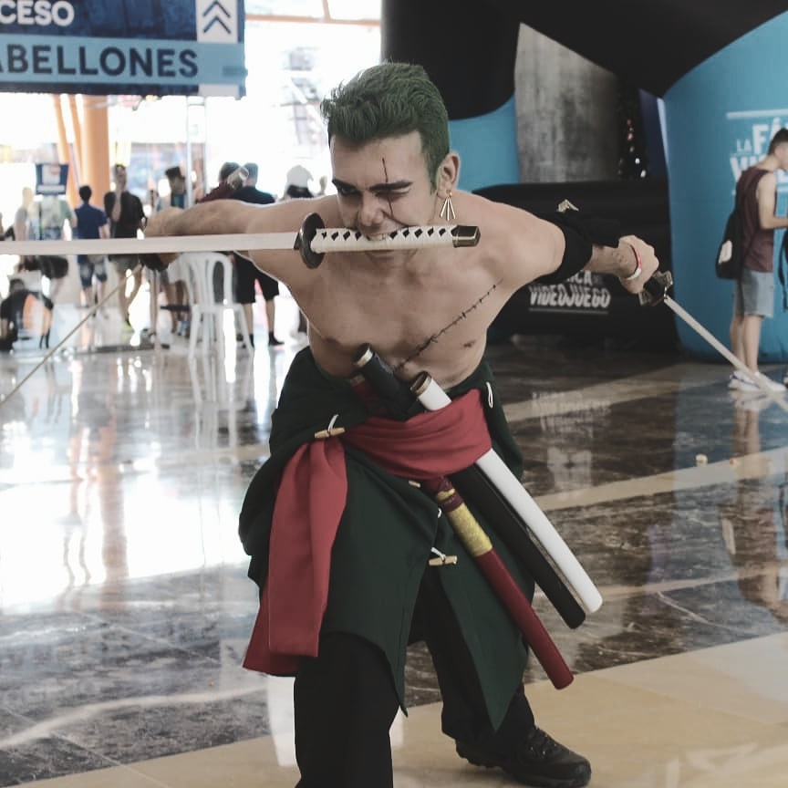 Just wanted to share my Zoro cosplay. Meh. r/OnePiece