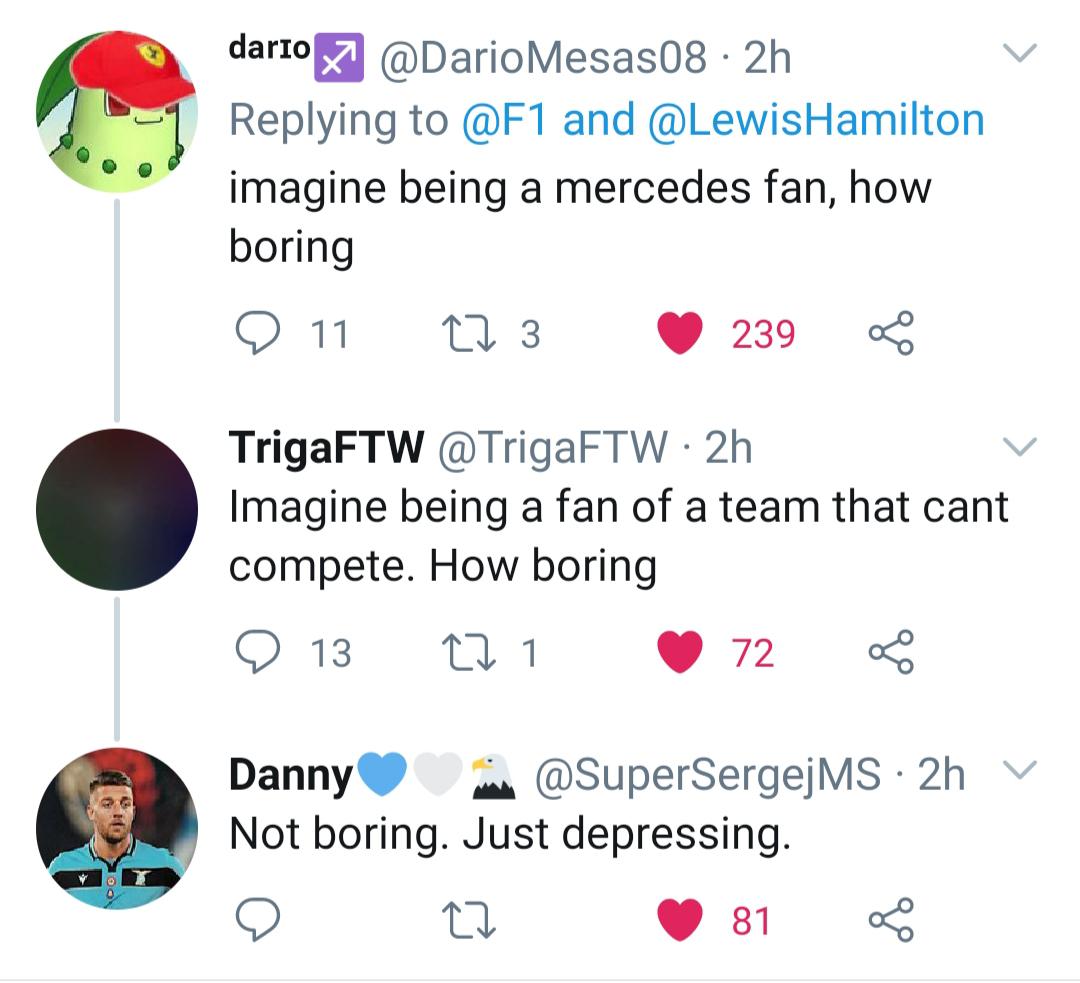 Depressed Ferrari fans r/formuladank