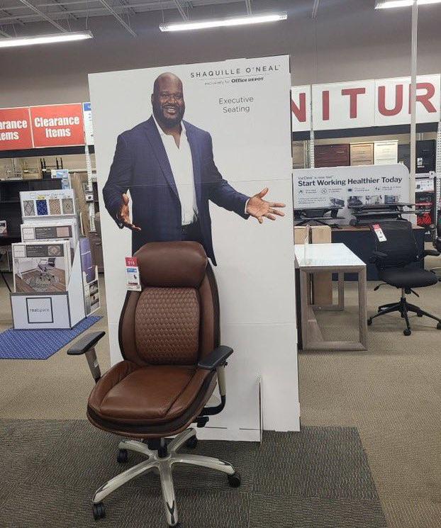 Shaq is cheating on us with Office Depot r/Staples