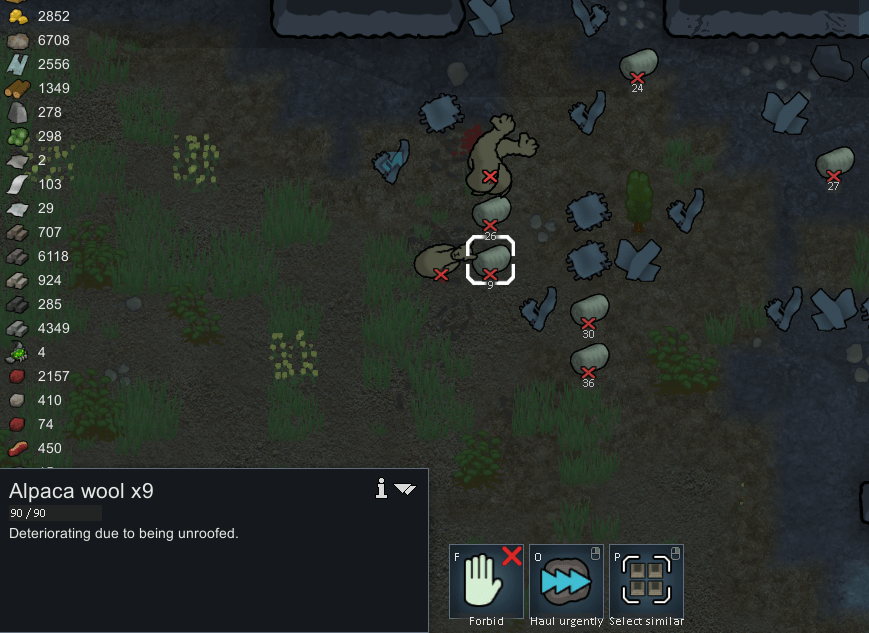 This cargo pod full of alpaca wool killed a small herd of alpacas r