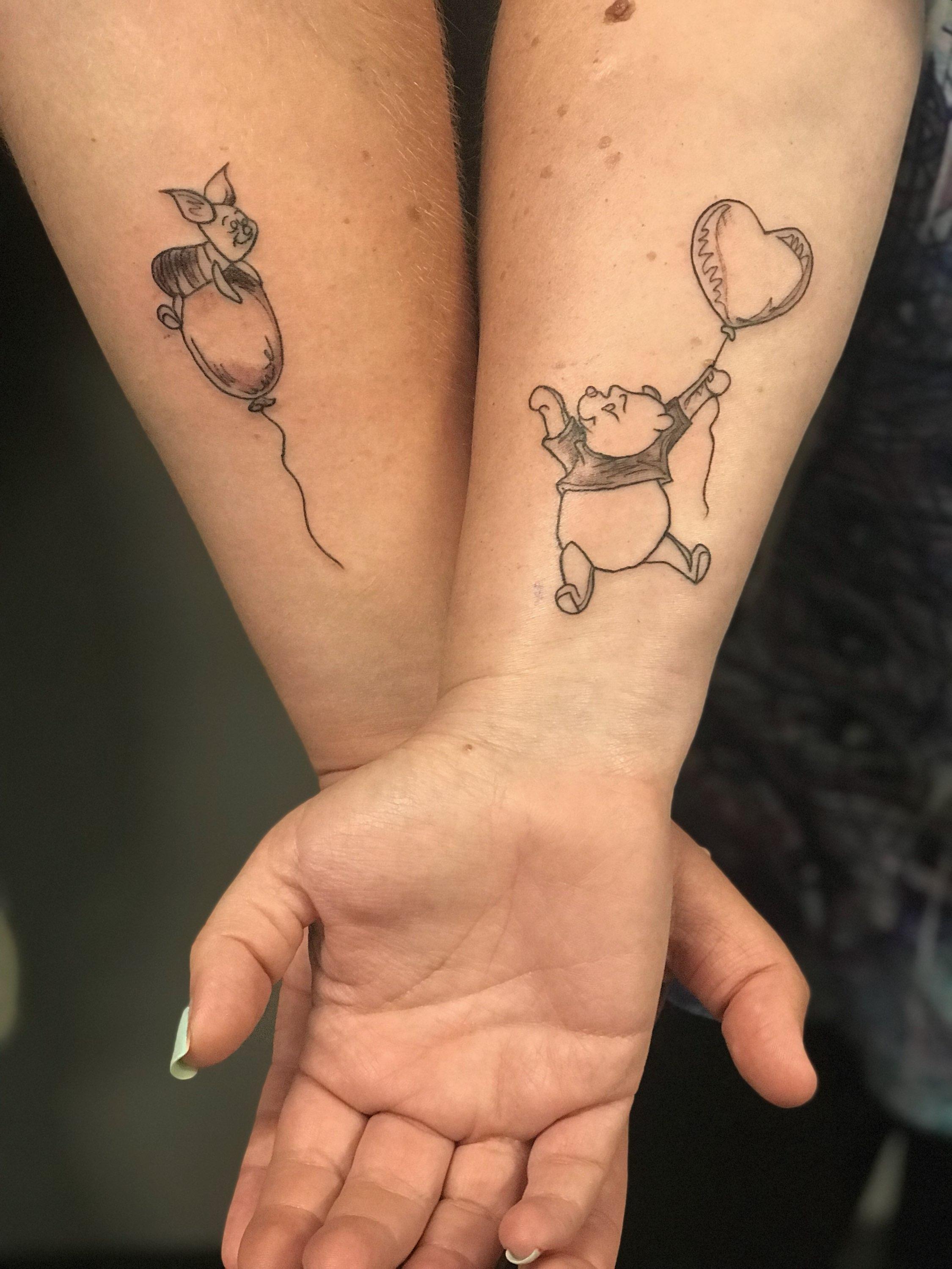 Me and my mom's matching tattoos done by Rhona McBain at Blacklist Ink